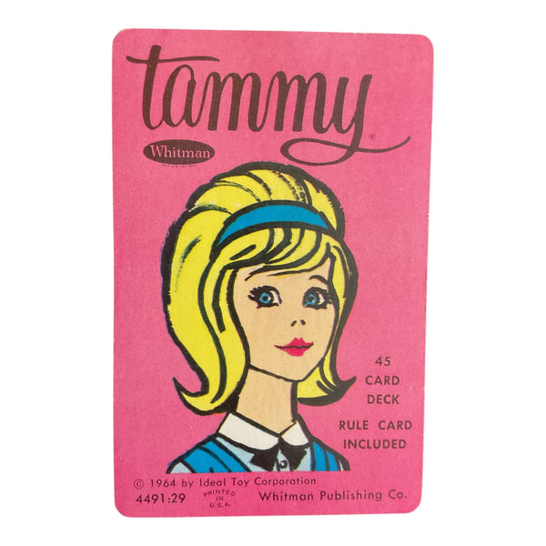 Vintage 1964 Whitman Tammy Playing Card Game Complete Deck No 4491
