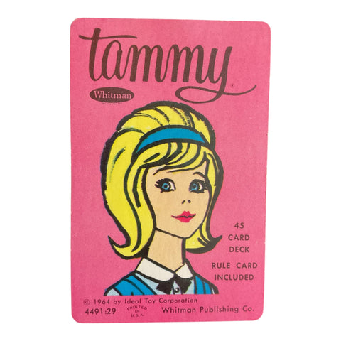 Vintage 1964 Whitman Tammy Playing Card Game Complete Deck No 4491