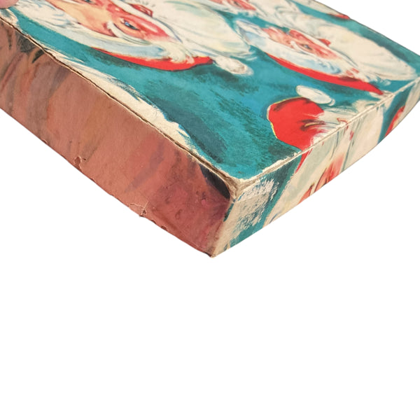 Vintage Christmas Santa Claus Gift Box