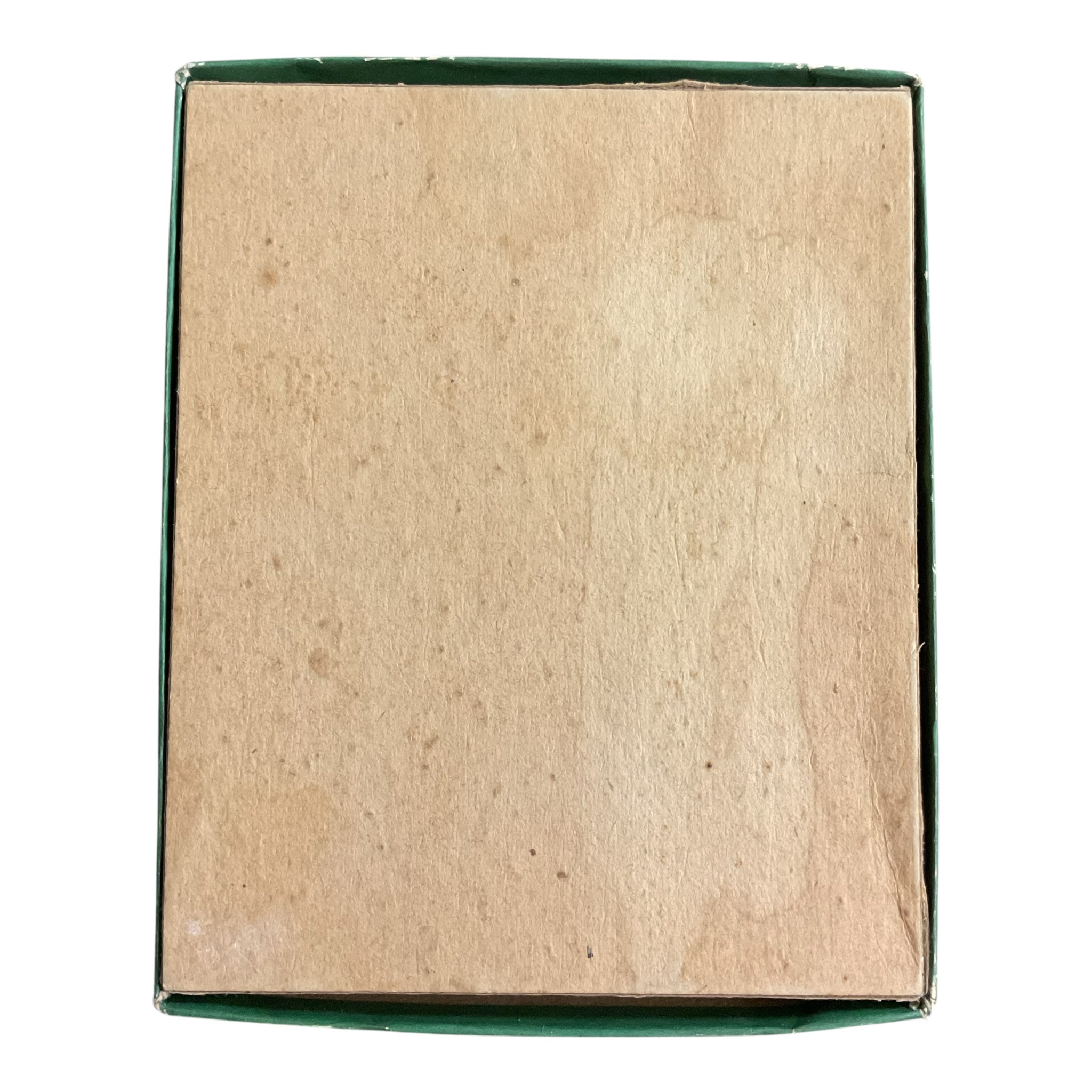 Vintage Christmas Card Box Lit Candle De Luxe