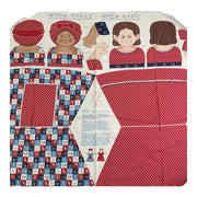 Vintage Topsy Turvy Rose Marie Cut and Sew Fabric Panel Pattern 4908