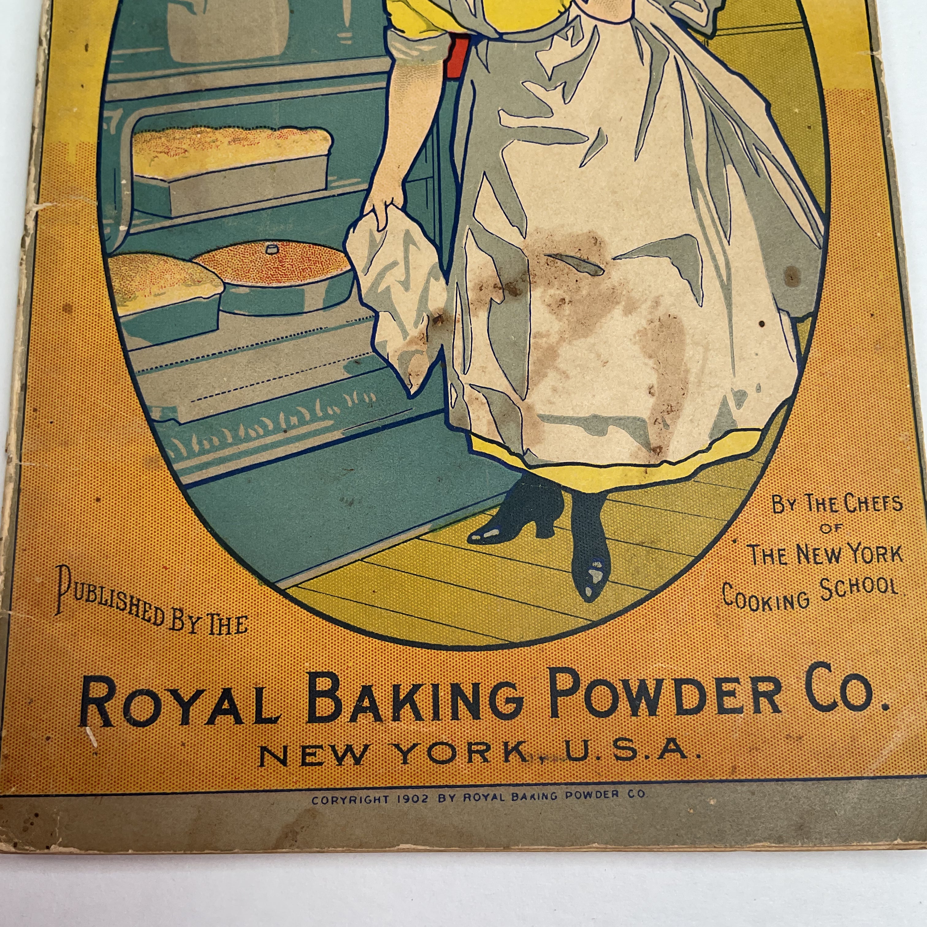 Vintage 1902 Royal Baker and Pastry Cook Cookbook Recipe Book