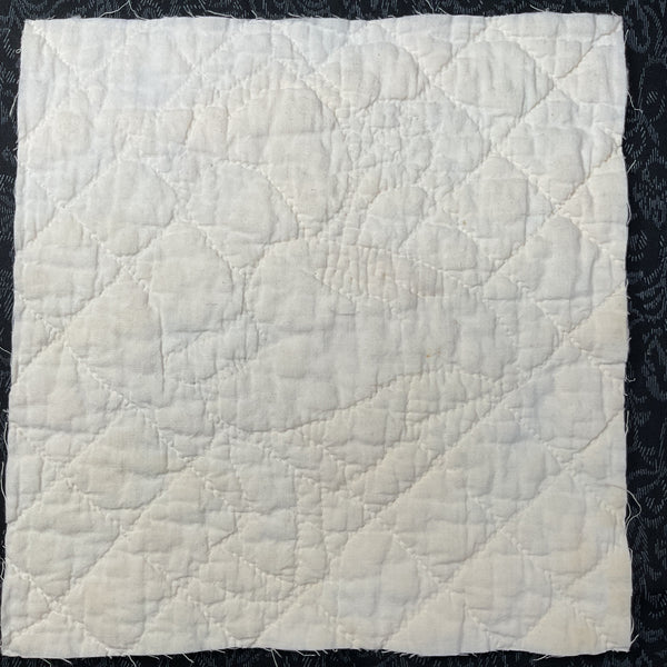 Vintage Embroidered Quilt Block Little Dutch Girl or Brownie Girl Red 10 1/2 x 11