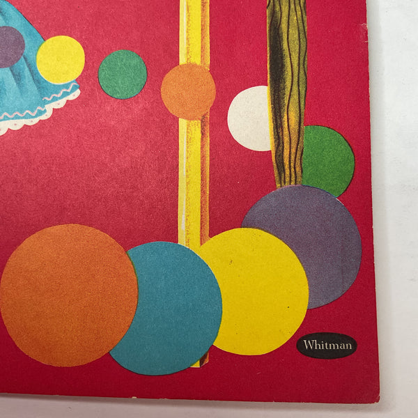 Vintage 1956 Dot to Dot Whitman Coloring Book No. 2951 Unused