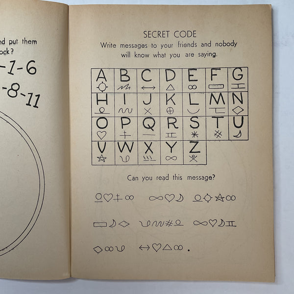 Vintage 1965 Children’s Activity Coloring Book Stephens No. 570