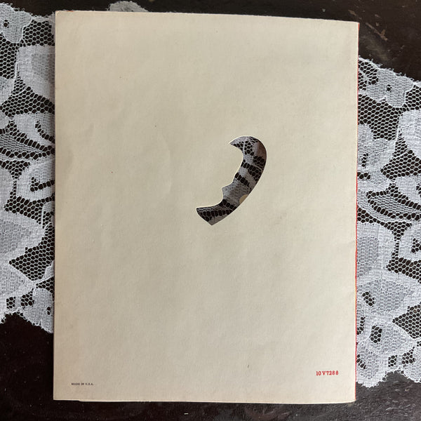 Vintage 1950s Valentine Card Cute Puppy Mailman Granddaughter USED