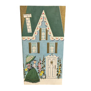 Vintage 1950s Get Well Card House Southern Belle Unused