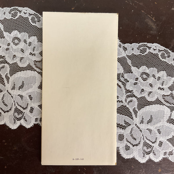 Anthropomorphic Mouse Artist Vintage 1950s Birthday Greeting Card Unused