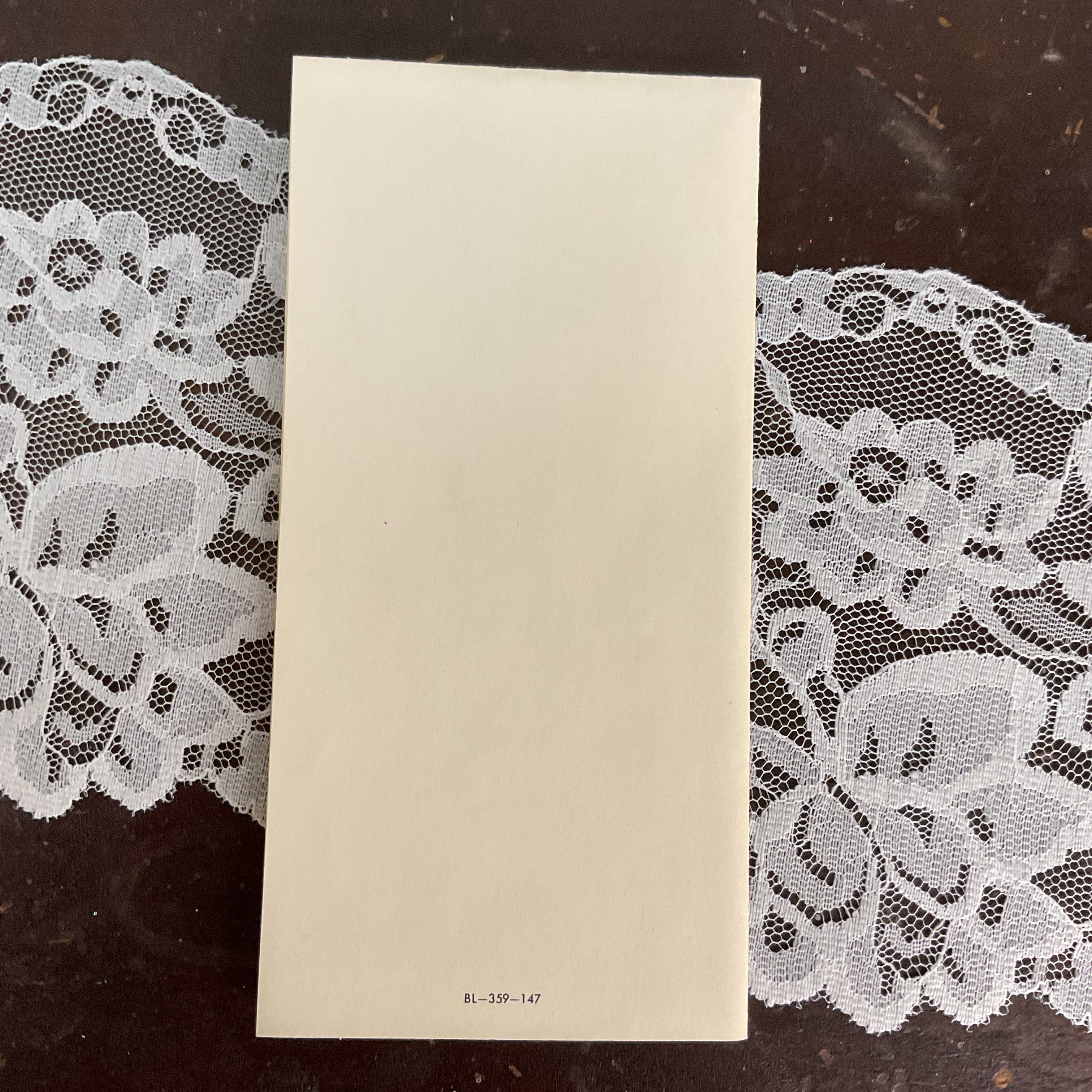 Vintage 1950s Belated Birthday Greeting Card Pink Roses on Gold Unused