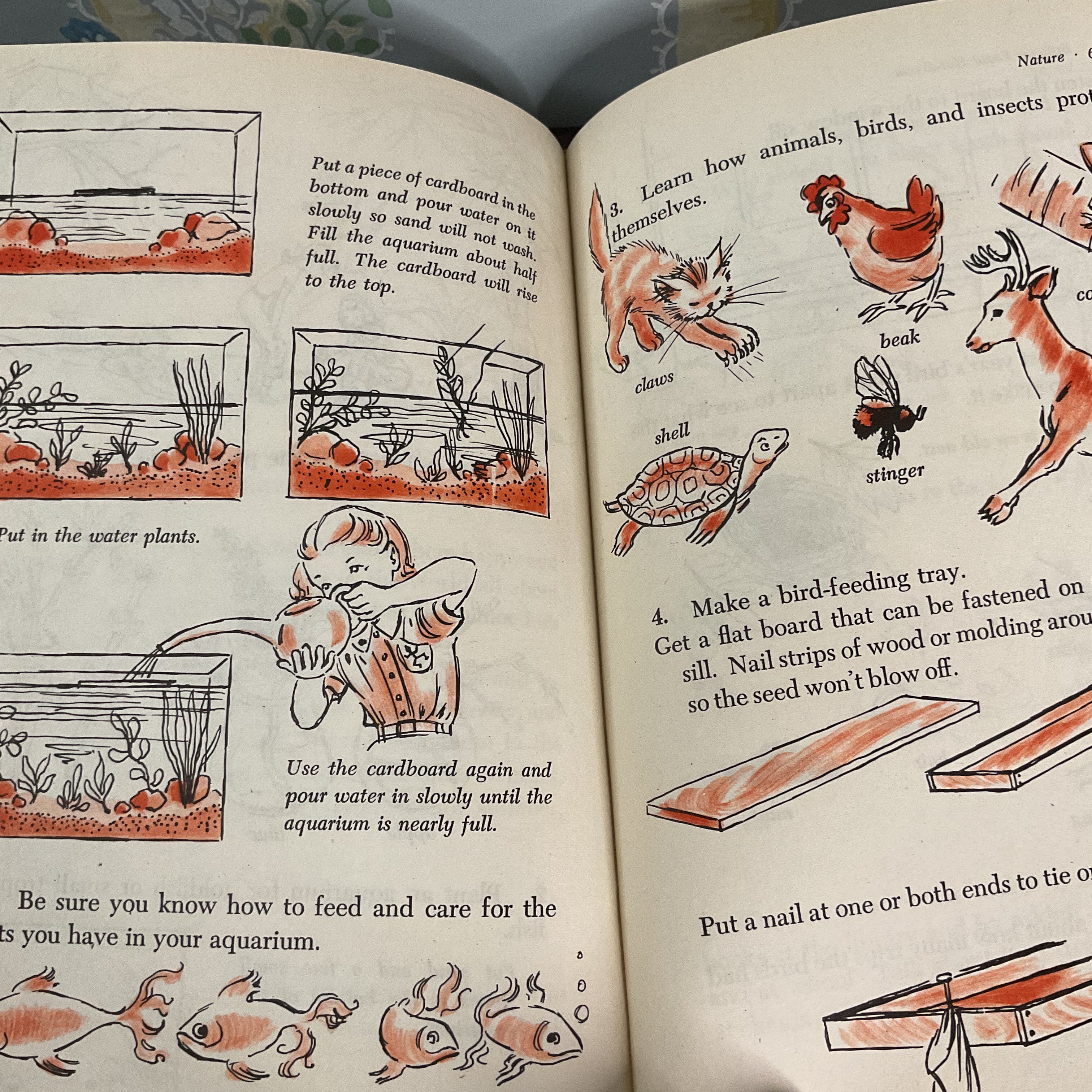 Brownie Scout Handbook Vintage 1951 Hardcover Book Ray Mitchell
