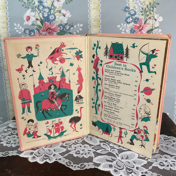 Best in Children’s Books Vintage 1960 Hardcover Nelson Doubleday
