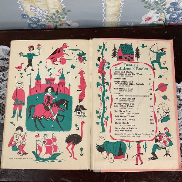 Best in Children’s Books Vintage 1960 Hardcover Nelson Doubleday