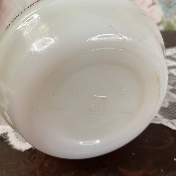 Vintage 1980 Mickey Mouse Coffee Mug Anchor Hocking Pepsi