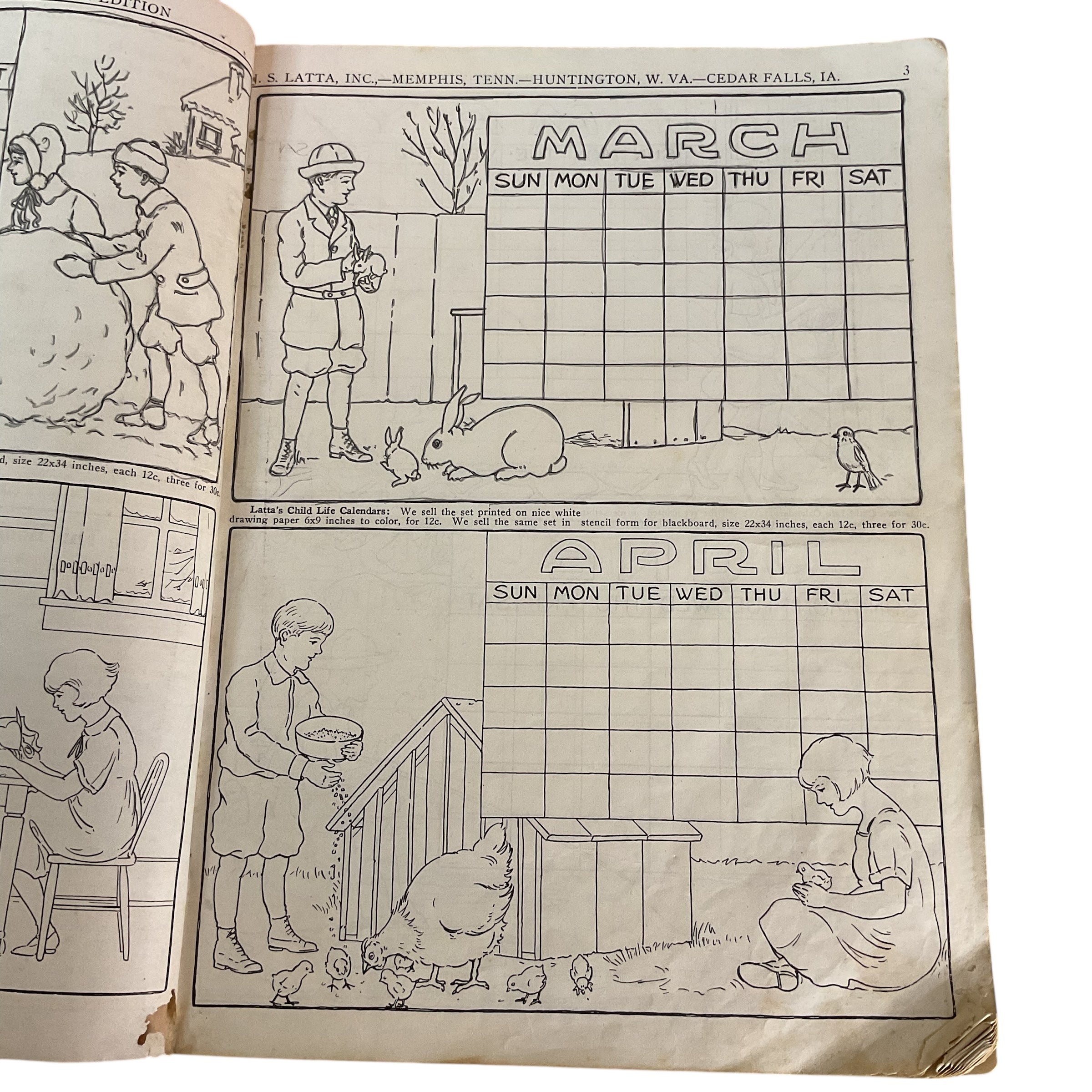 1927 School Catalog Latta’s Book for Teachers Sixth Edition Cedar Falls Iowa - Avid Vintage