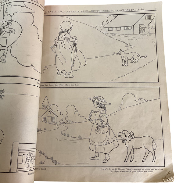 1927 School Catalog Latta’s Book for Teachers Sixth Edition Cedar Falls Iowa