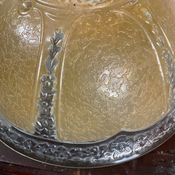 Vintage Art Deco 3 Hole Light Gold Glass Ceiling Light Shade Replacement