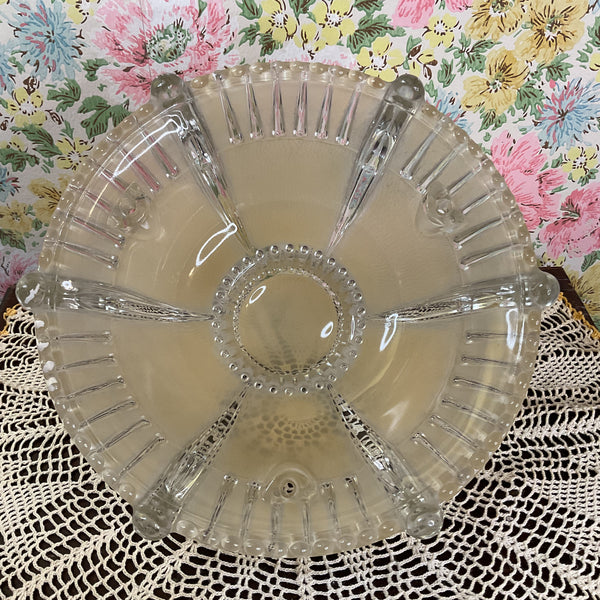 Vintage Art Deco 3 Chain Beige Glass Ceiling Light Shade Replacement