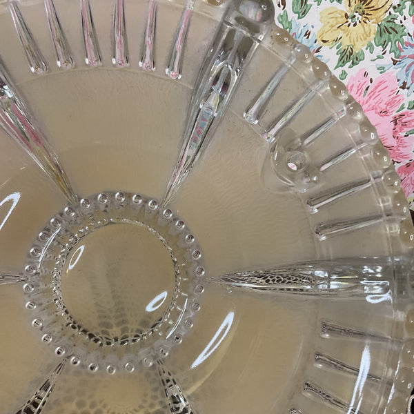 Vintage Art Deco 3 Chain Beige Glass Ceiling Light Shade Replacement