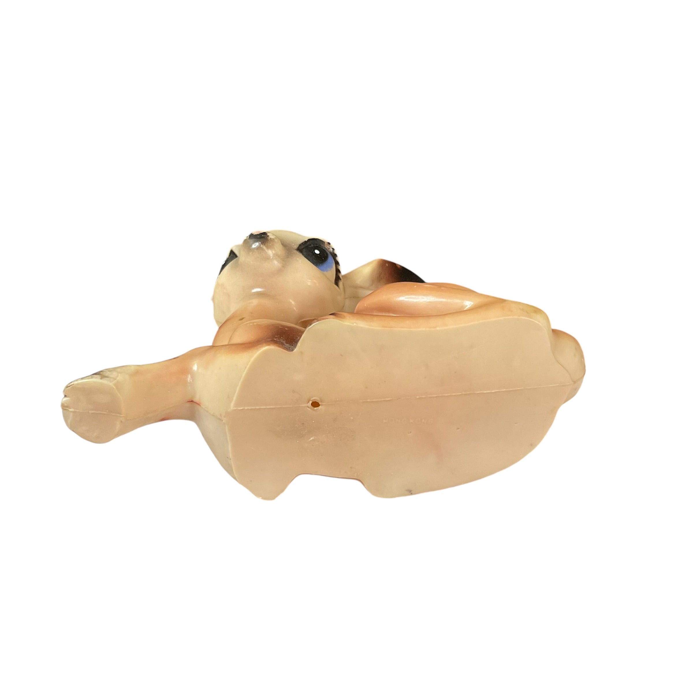 Large Adorable Vintage Blue Eyed Hard Plastic Fawn - Avid Vintage