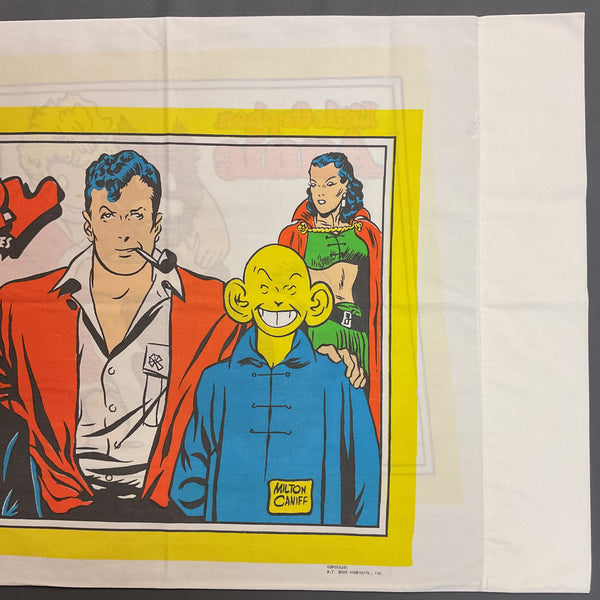 Vintage 1970s Comic Strip Pillowcase Little Orphan Annie 30x20