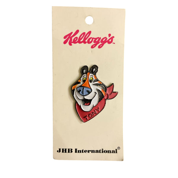 JHB 1997 Kellogg’s Tony the Tiger Shank Button 1 on Card