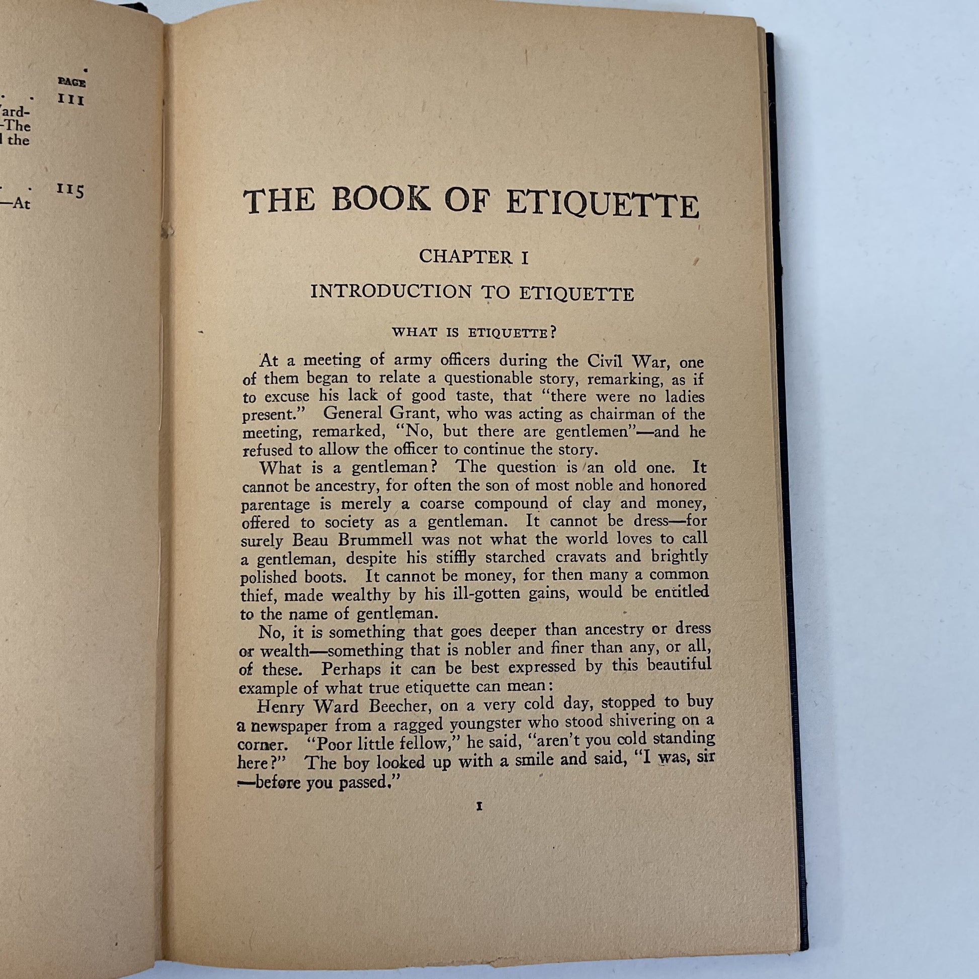 The Book of Etiquette 1925 HC Book Lillian Eichler Pocket Edition - Avid Vintage