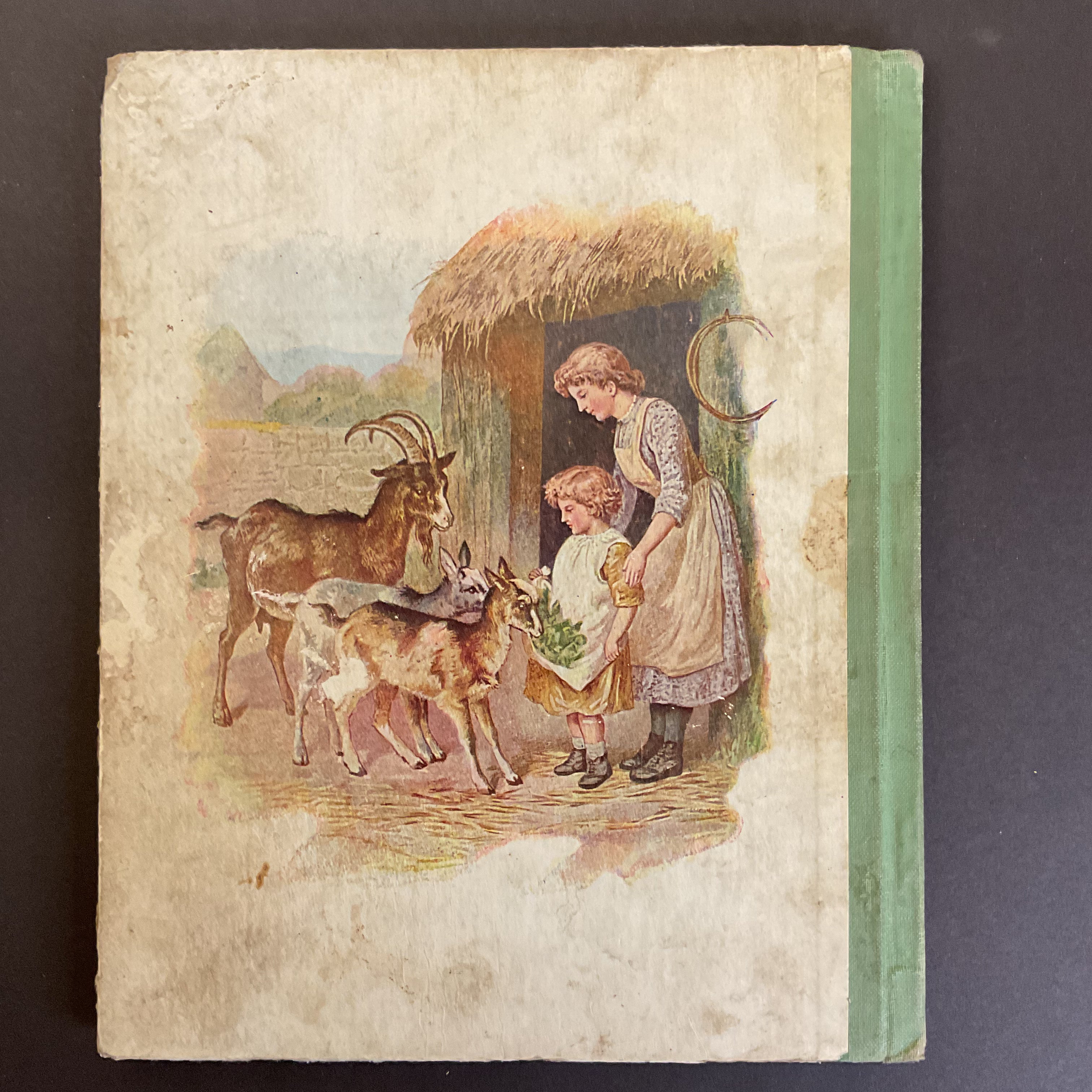 Nursery Primer Antique Children’s Book 1898 Illustrated Hardcover - Avid Vintage
