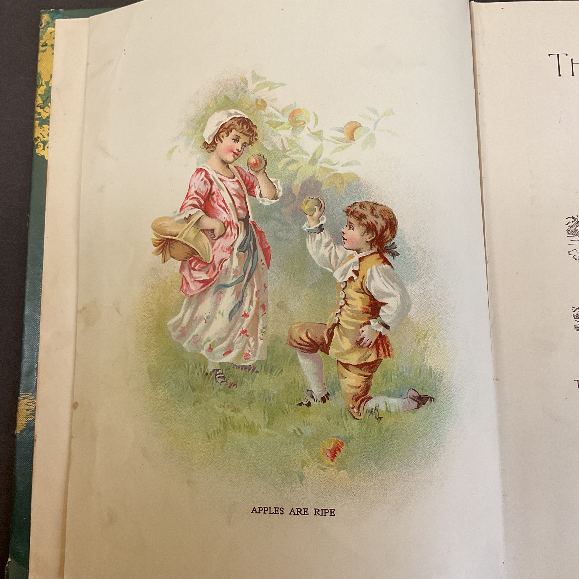 Antique Children’s Book The Orchard Swing 1899 Hardcover - Avid Vintage