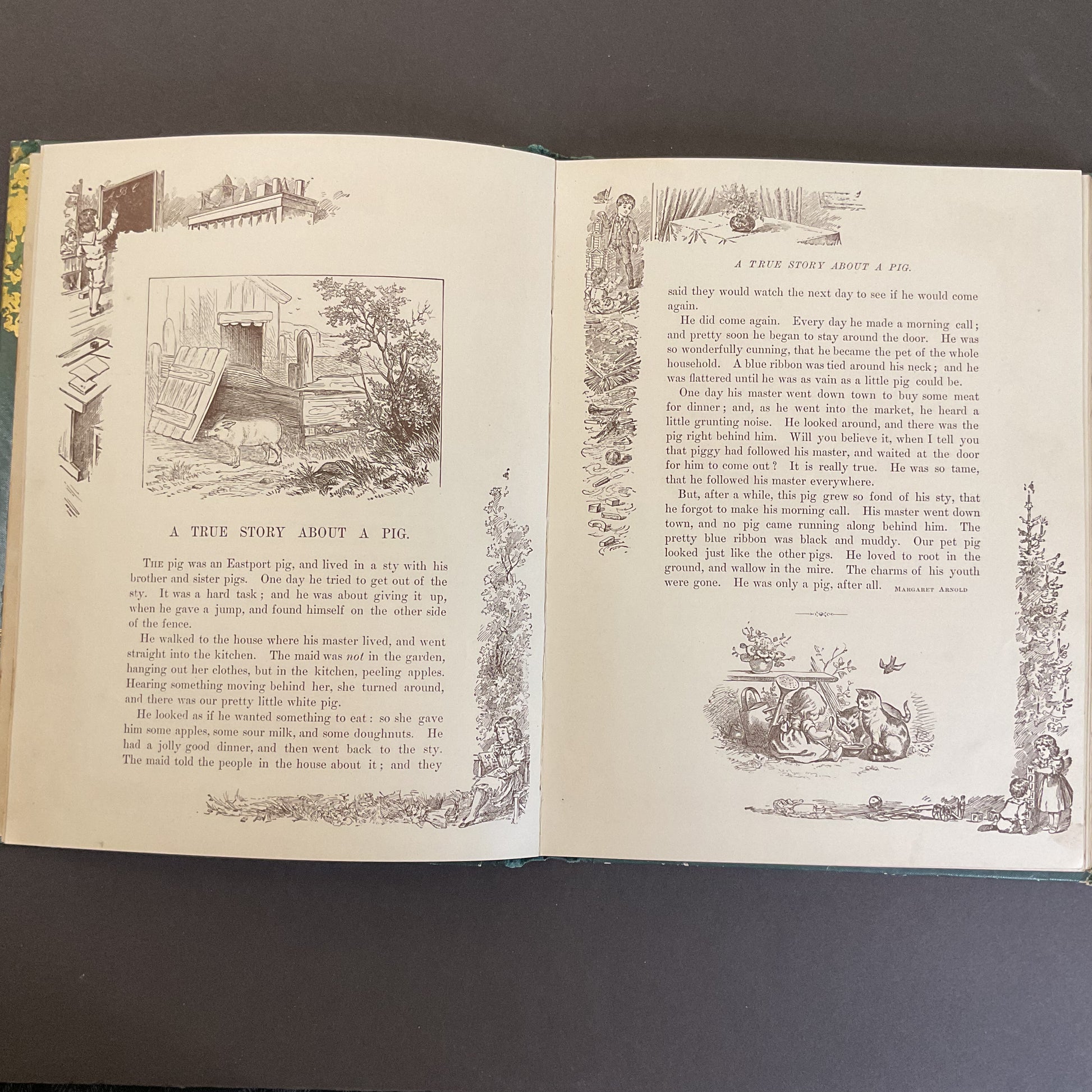 Antique Children’s Book The Orchard Swing 1899 Hardcover - Avid Vintage