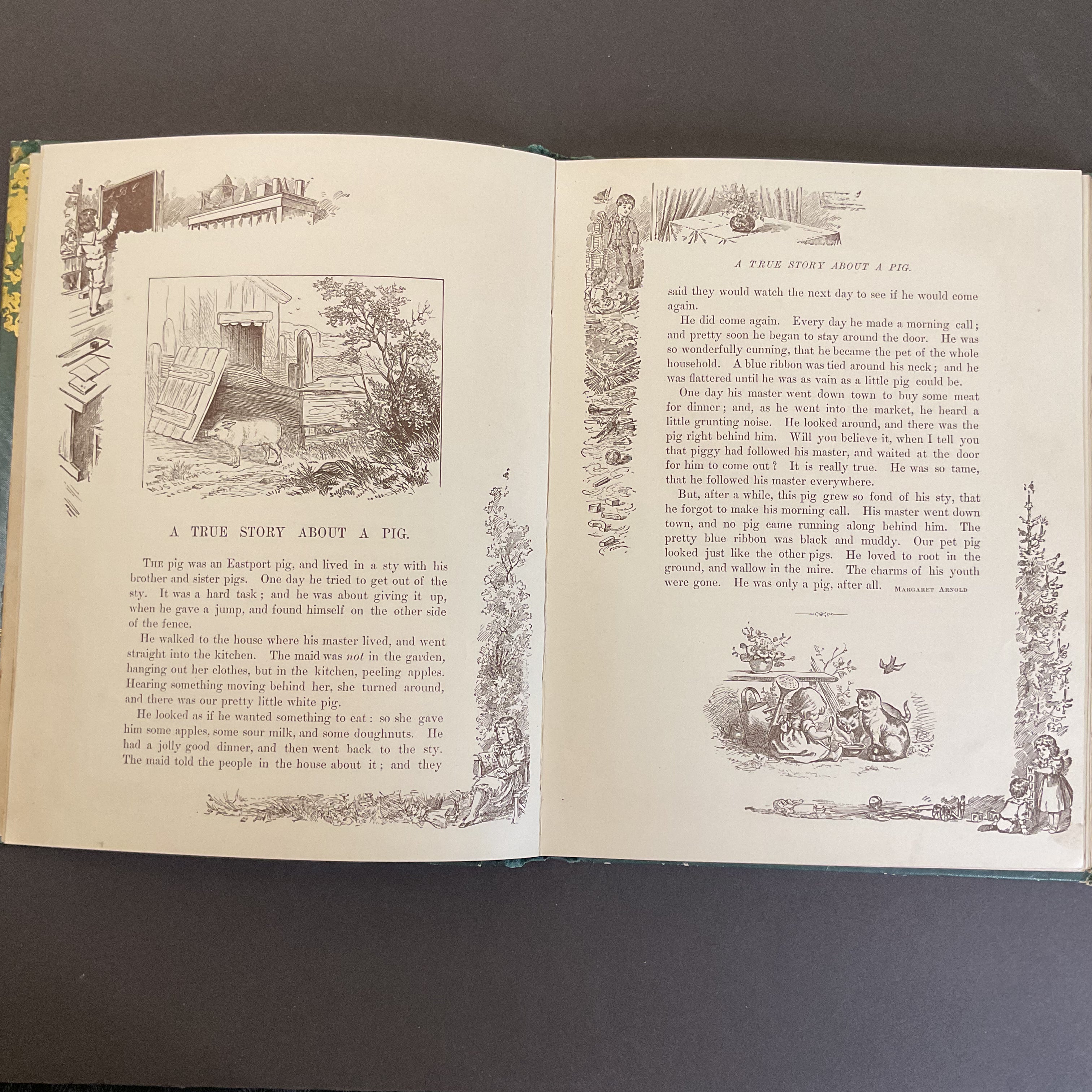 Antique Children’s Book The Orchard Swing 1899 Hardcover - Avid Vintage