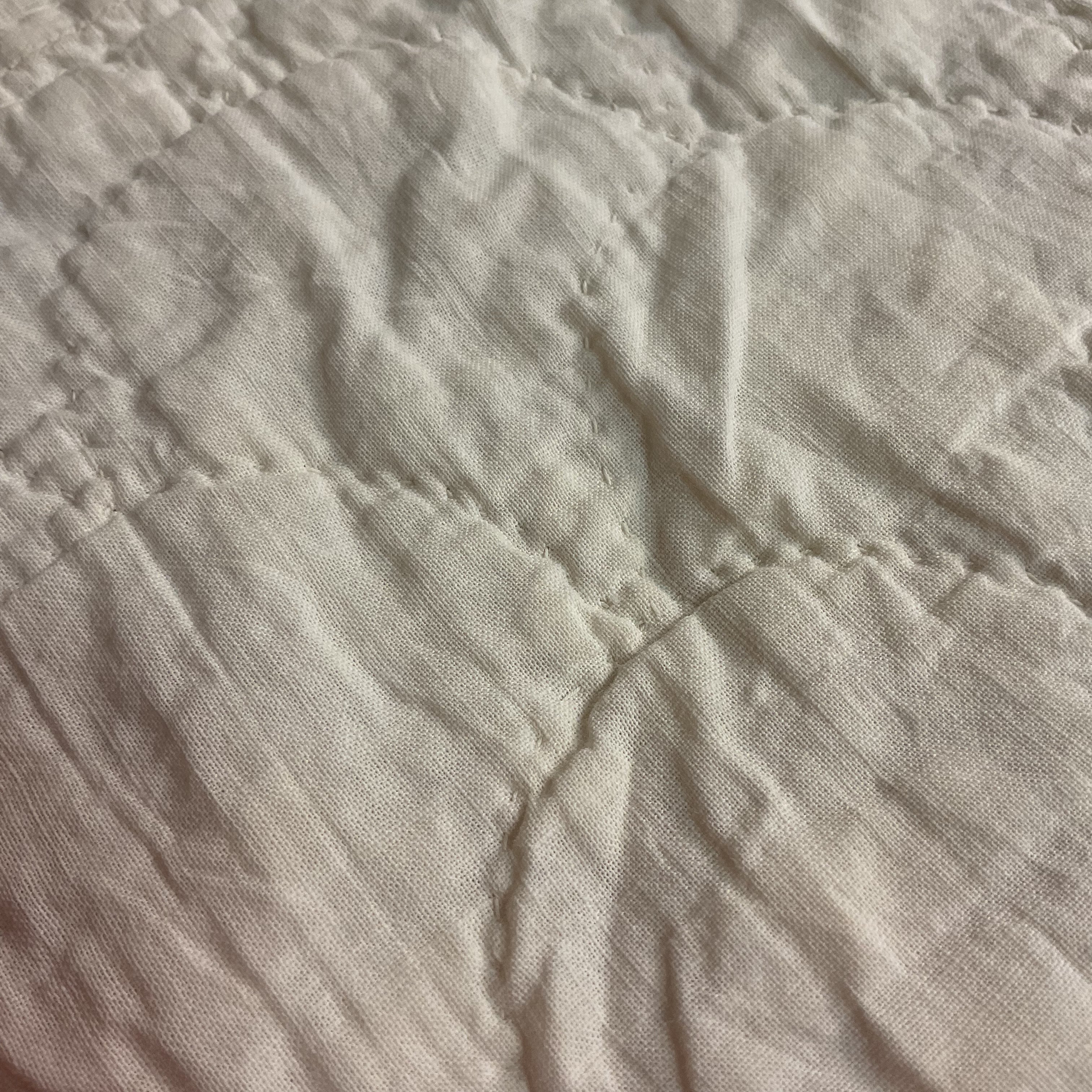 Vintage Appliqué Tulip Cutter Quilt Hand Quilted - Avid Vintage