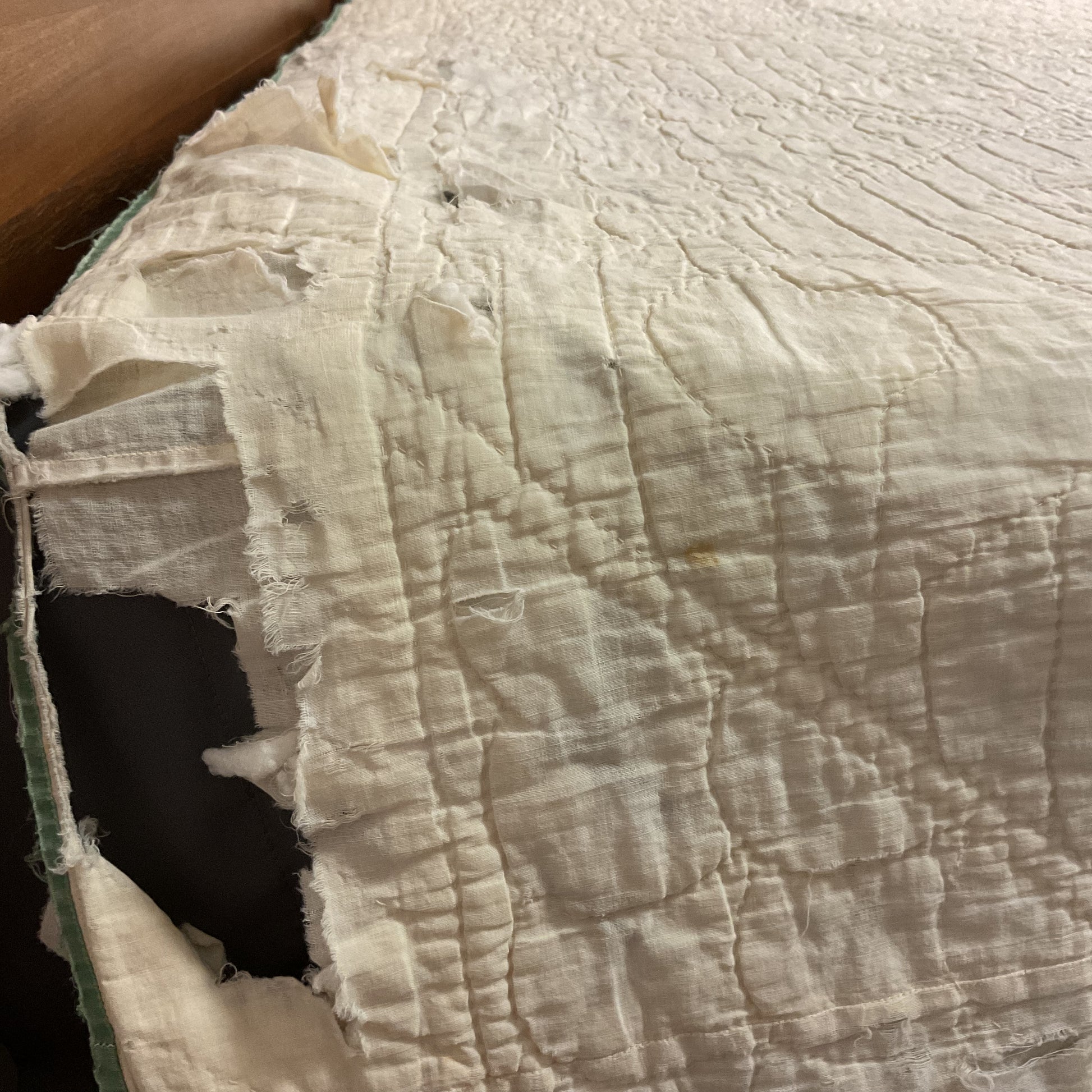 Vintage Appliqué Tulip Cutter Quilt Hand Quilted - Avid Vintage