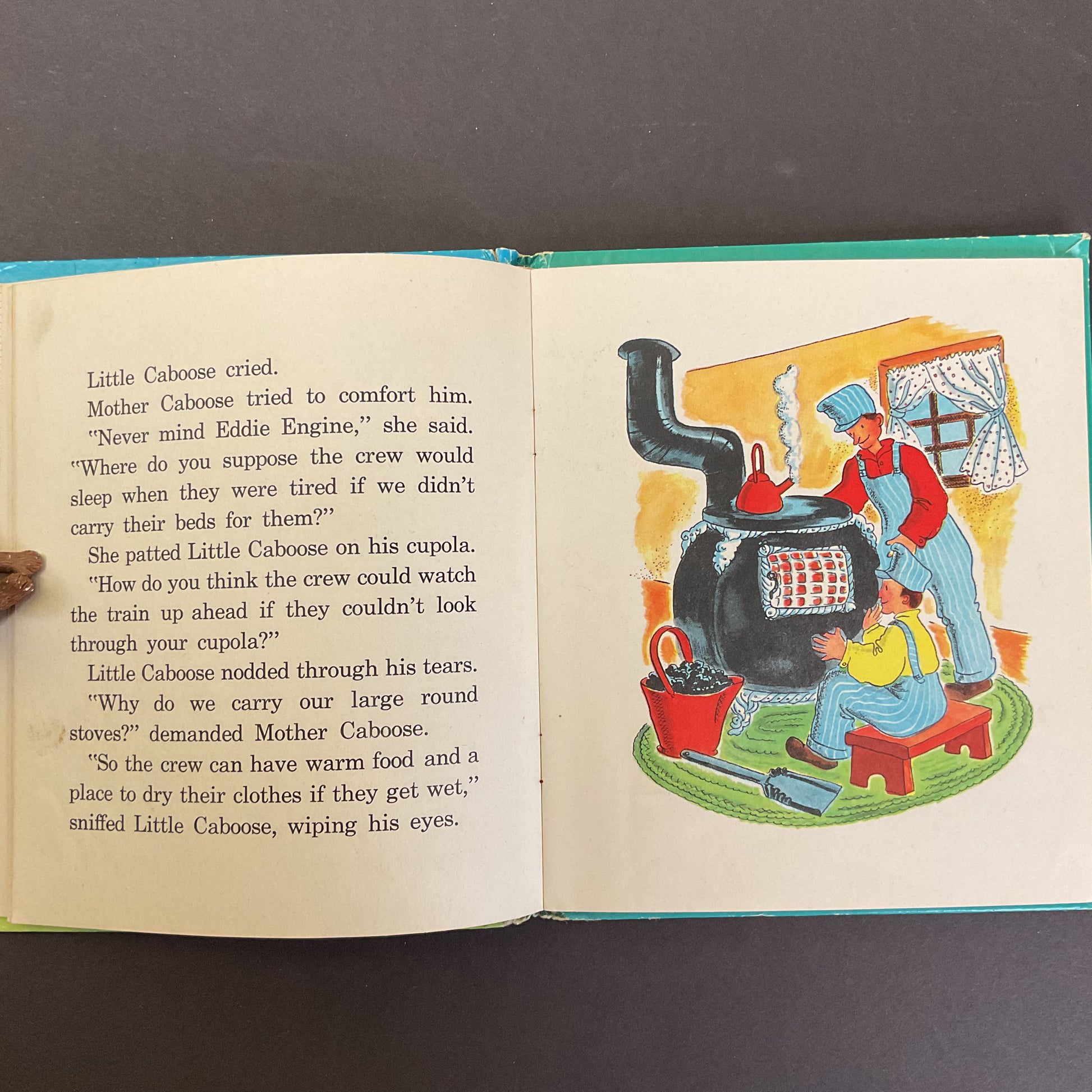 The Little Caboose Vintage 1951 Whitman Top Top Hardcover Children's Book Nila O'Hearn - Avid Vintage