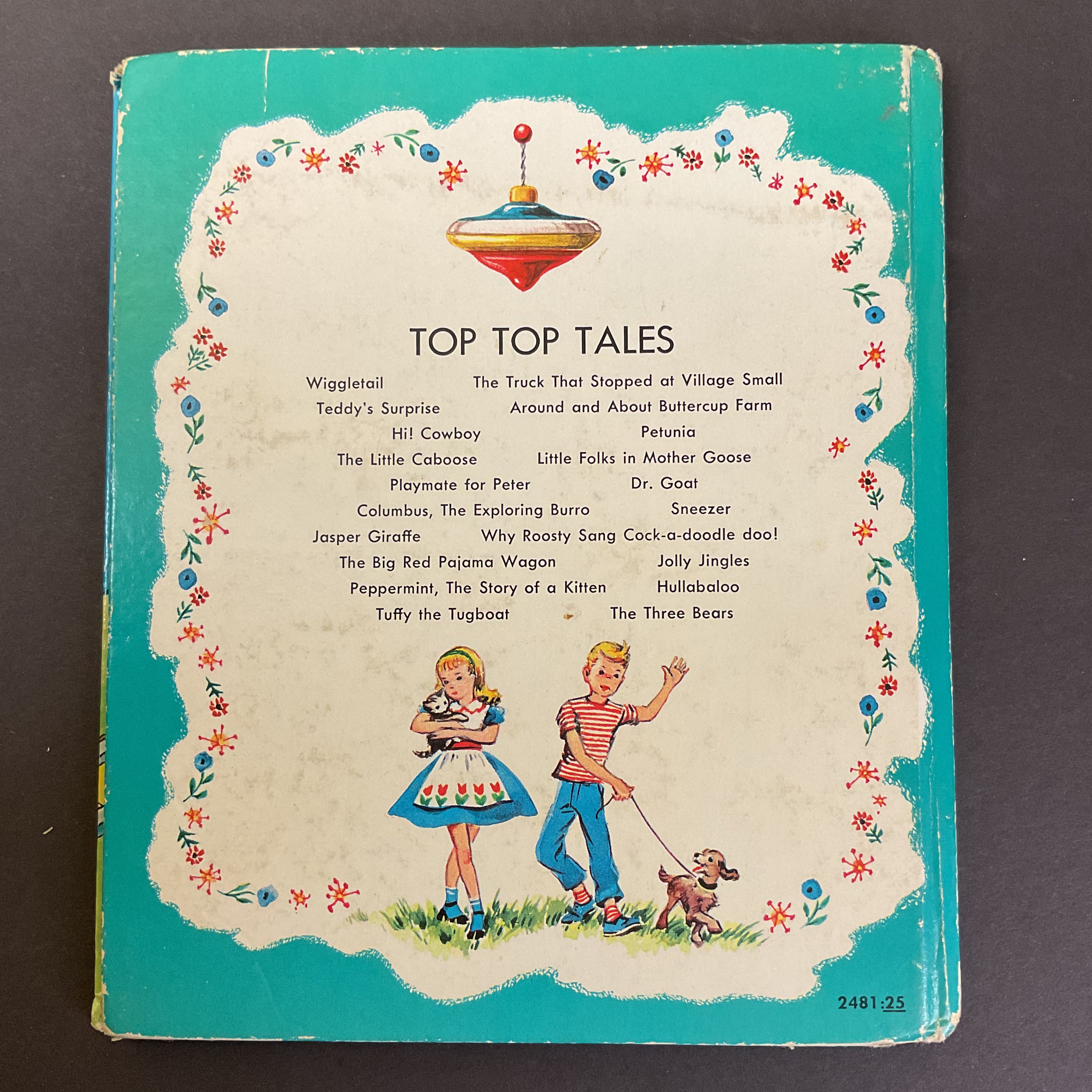 The Little Caboose Vintage 1951 Whitman Top Top Hardcover Children's Book Nila O'Hearn - Avid Vintage