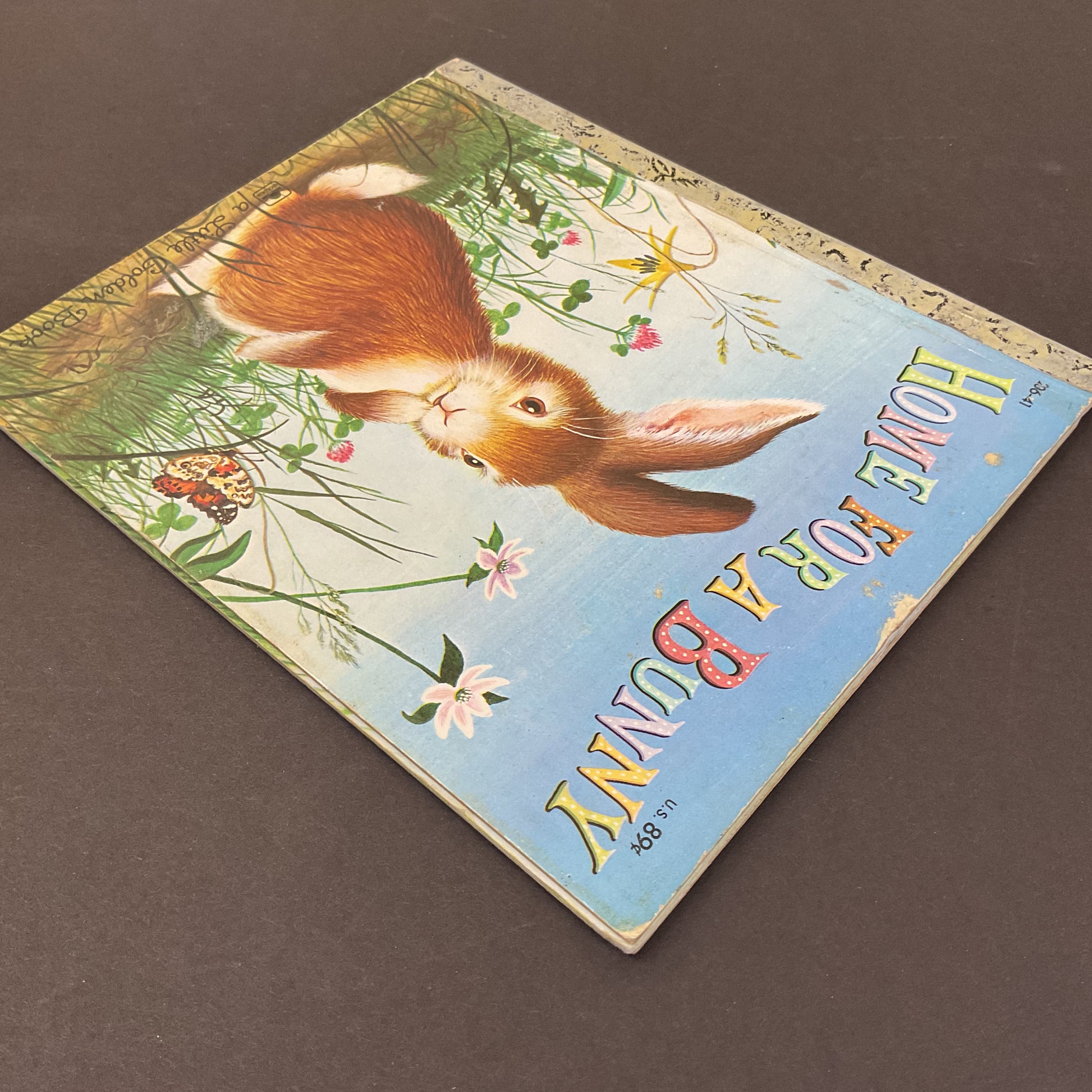 Home For A Bunny Vintage 1961 Hardcover Little Golden Book - Avid Vintage