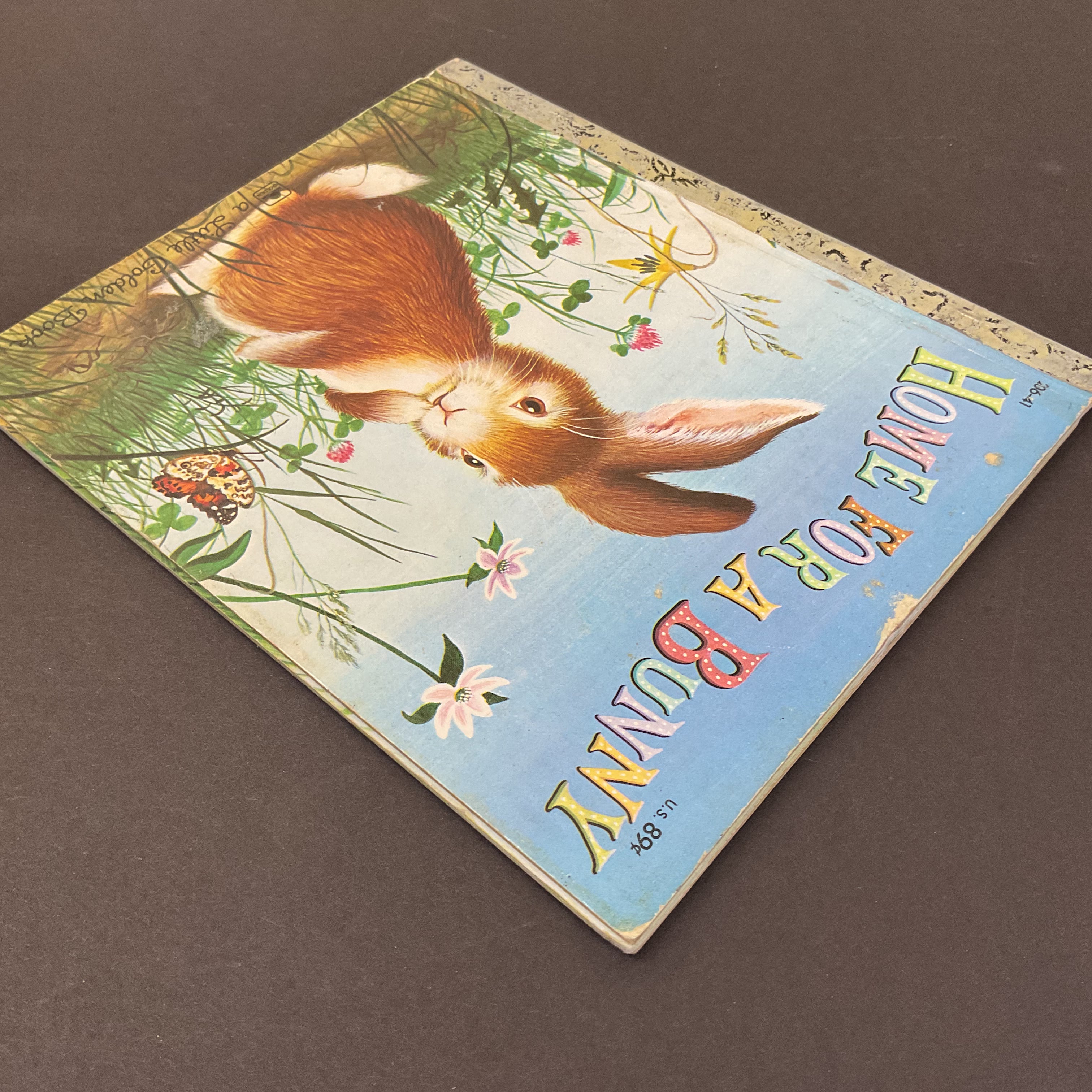 Home For A Bunny Vintage 1961 Hardcover Little Golden Book - Avid Vintage