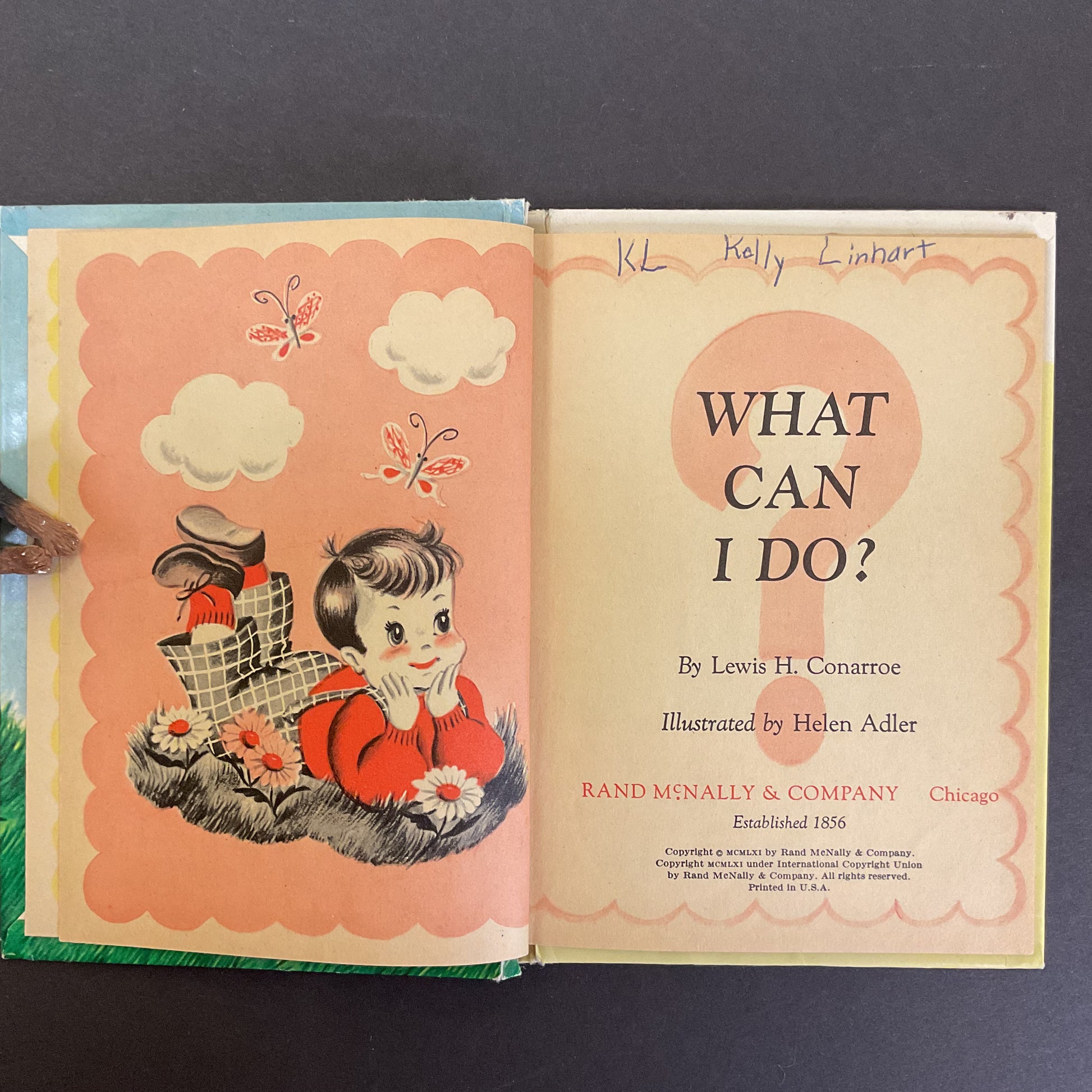 What Can I Do Vintage 1961 Hardcover Junior Elf Book - Avid Vintage