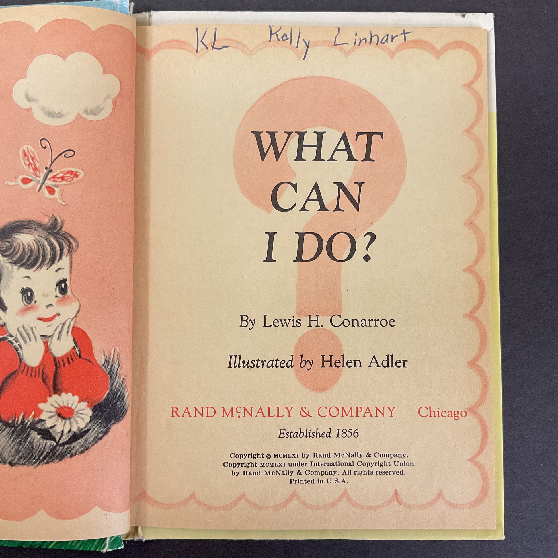What Can I Do Vintage 1961 Hardcover Junior Elf Book - Avid Vintage