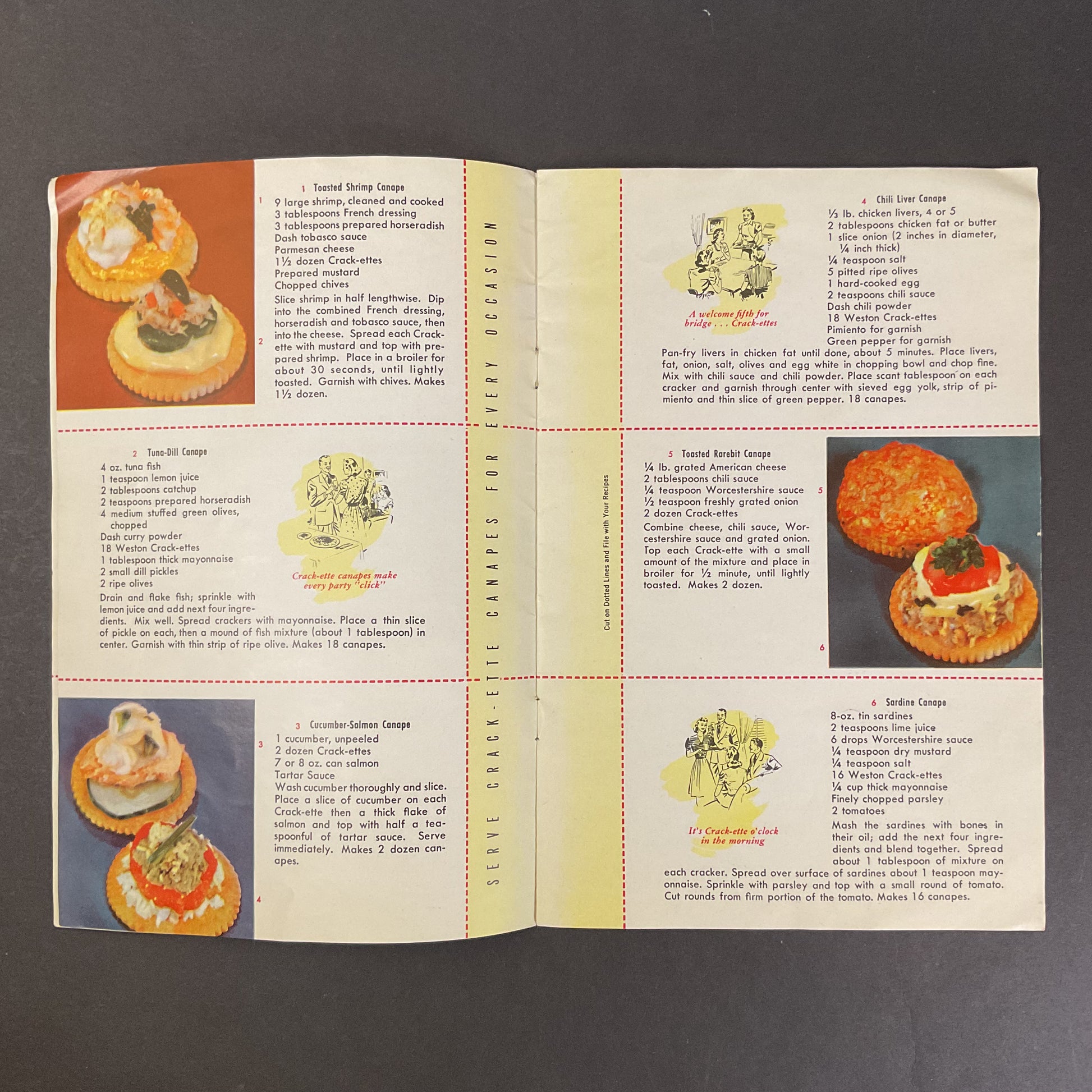 Vintage 1943 Weston’s Biscuit Company Crackers Recipe Booklet - Avid Vintage