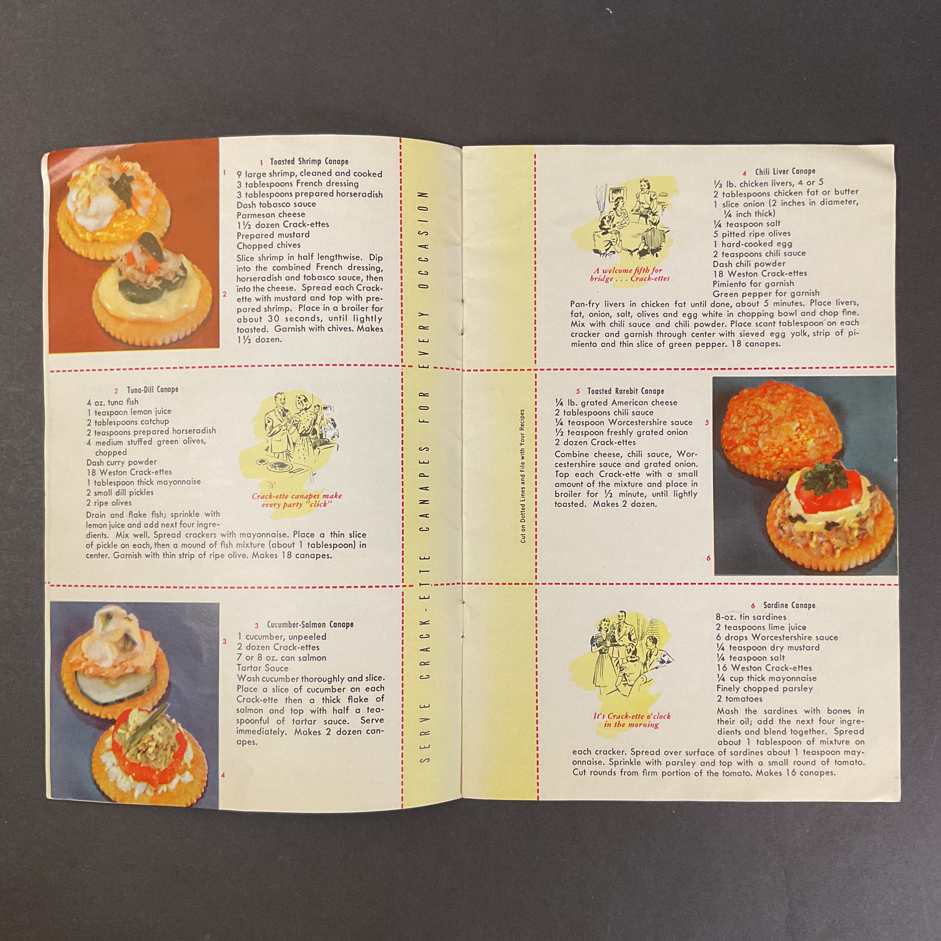 Vintage 1943 Weston’s Biscuit Company Crackers Recipe Booklet - Avid Vintage
