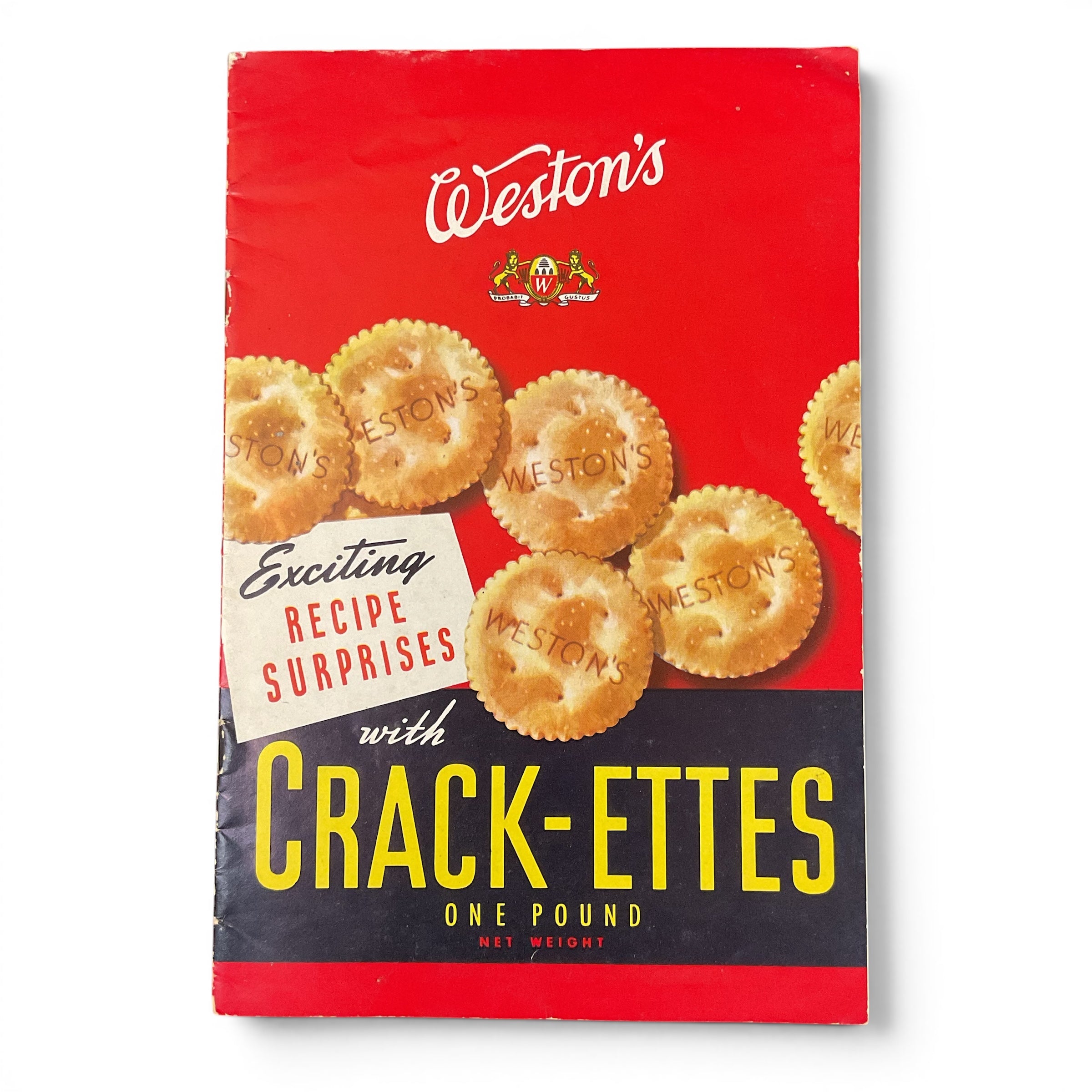 Vintage 1943 Weston’s Biscuit Company Crackers Recipe Booklet - Avid Vintage