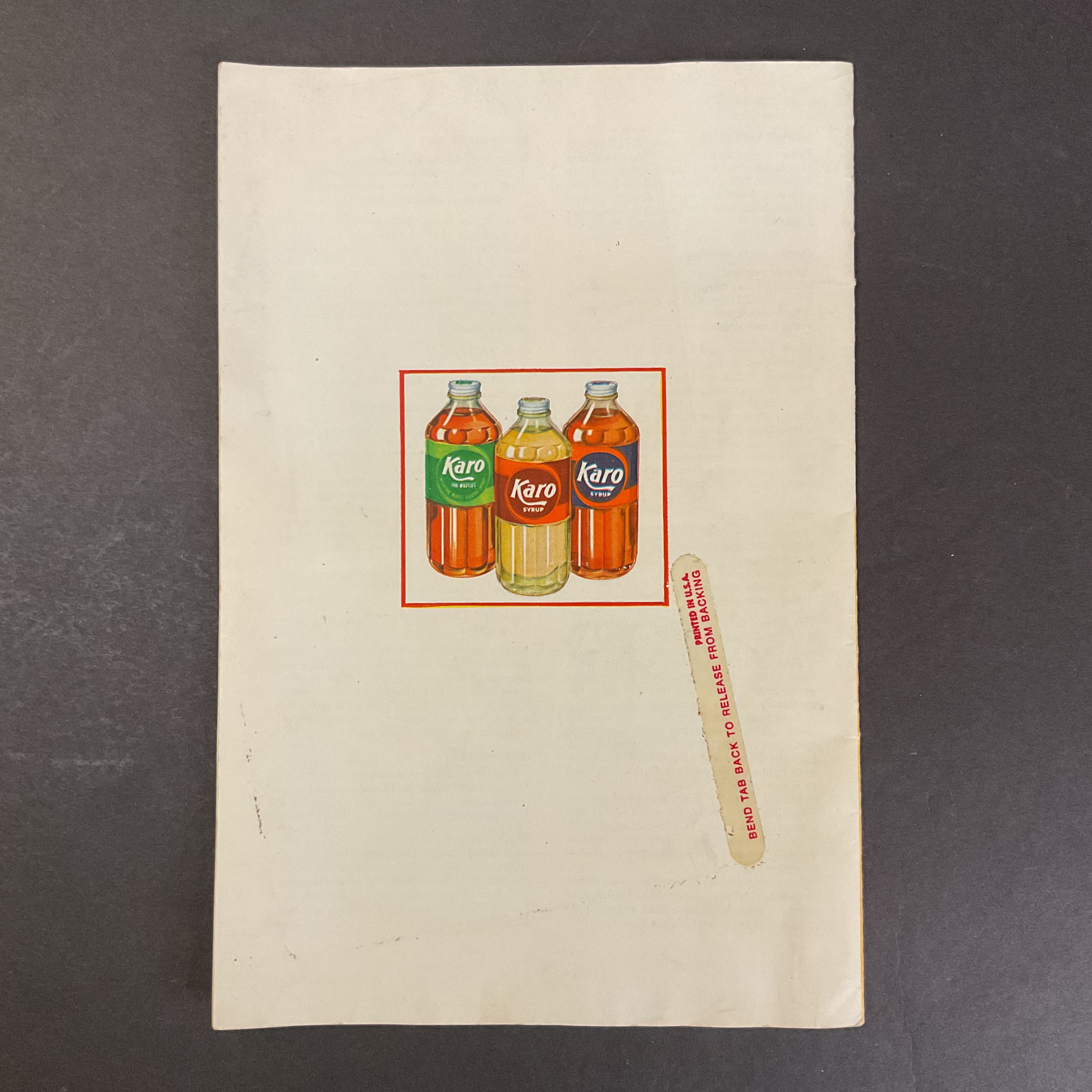 Karo Kookery Vintage 1940s Recipe Booklet - Avid Vintage