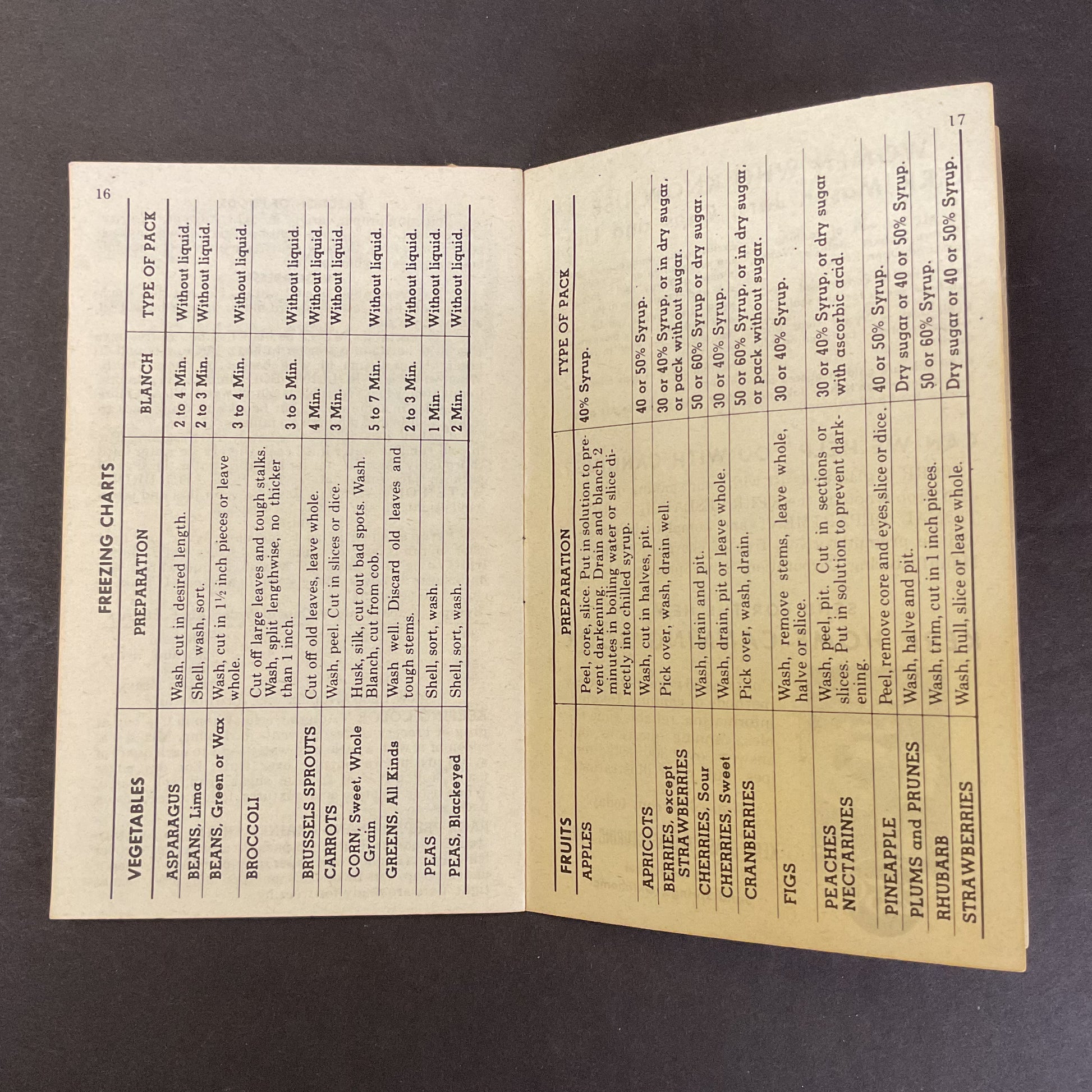 Vintage 1956 Kerr Home Canning and Freezing Guide Recipe Booklet - Avid Vintage