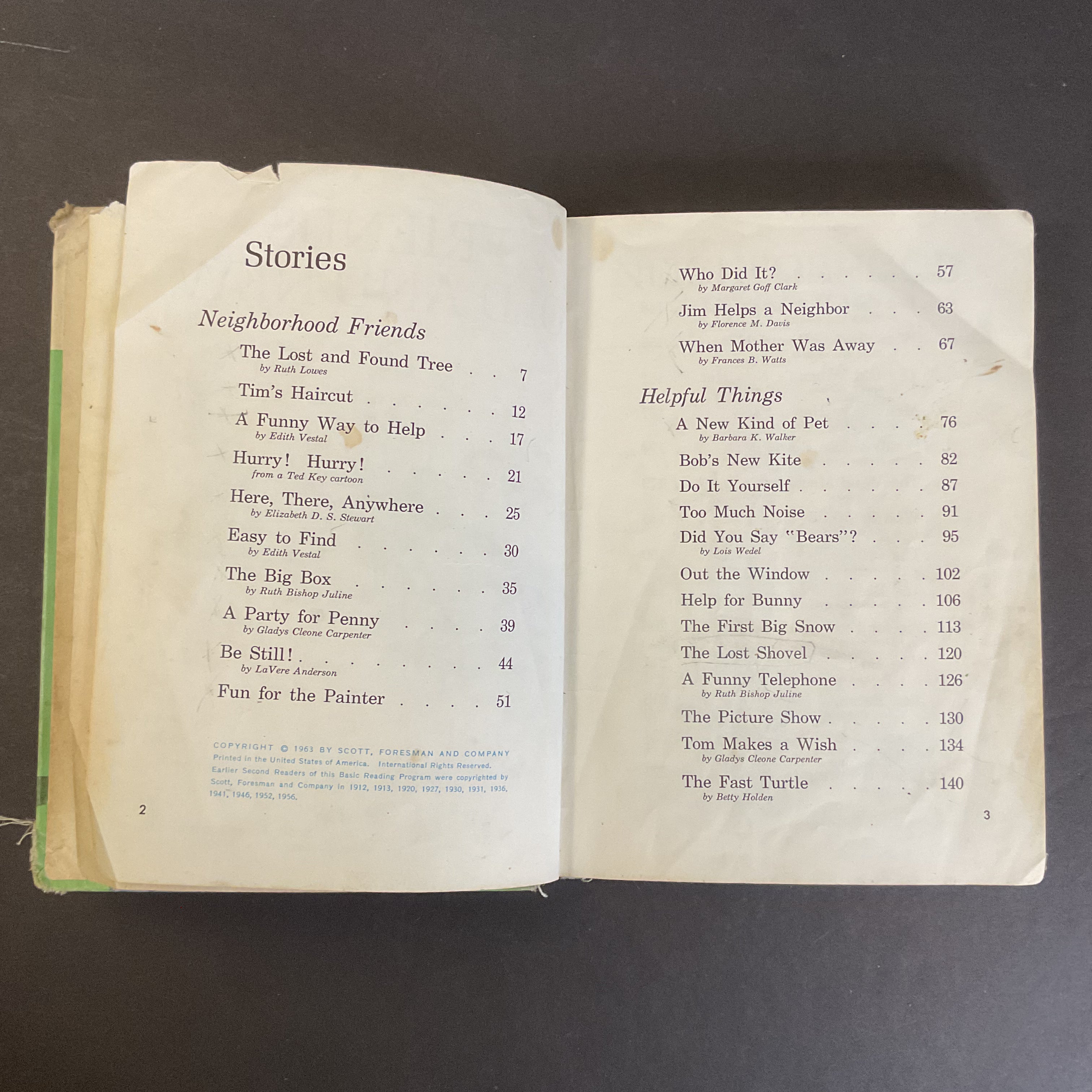 Vintage Friends Old and New 1963 Hardcover Book 2 Part 1 Basic Readers - Avid Vintage