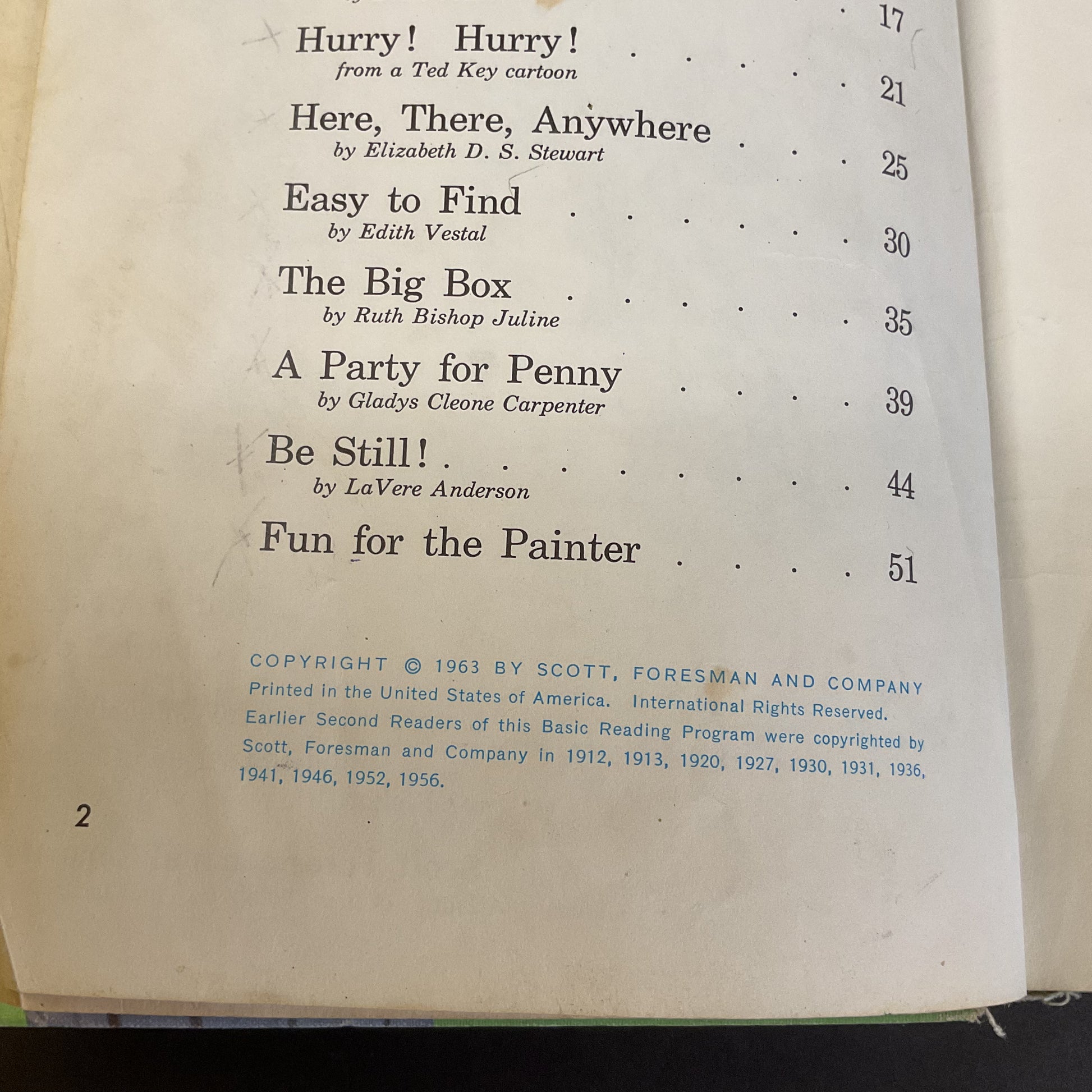 Vintage Friends Old and New 1963 Hardcover Book 2 Part 1 Basic Readers - Avid Vintage