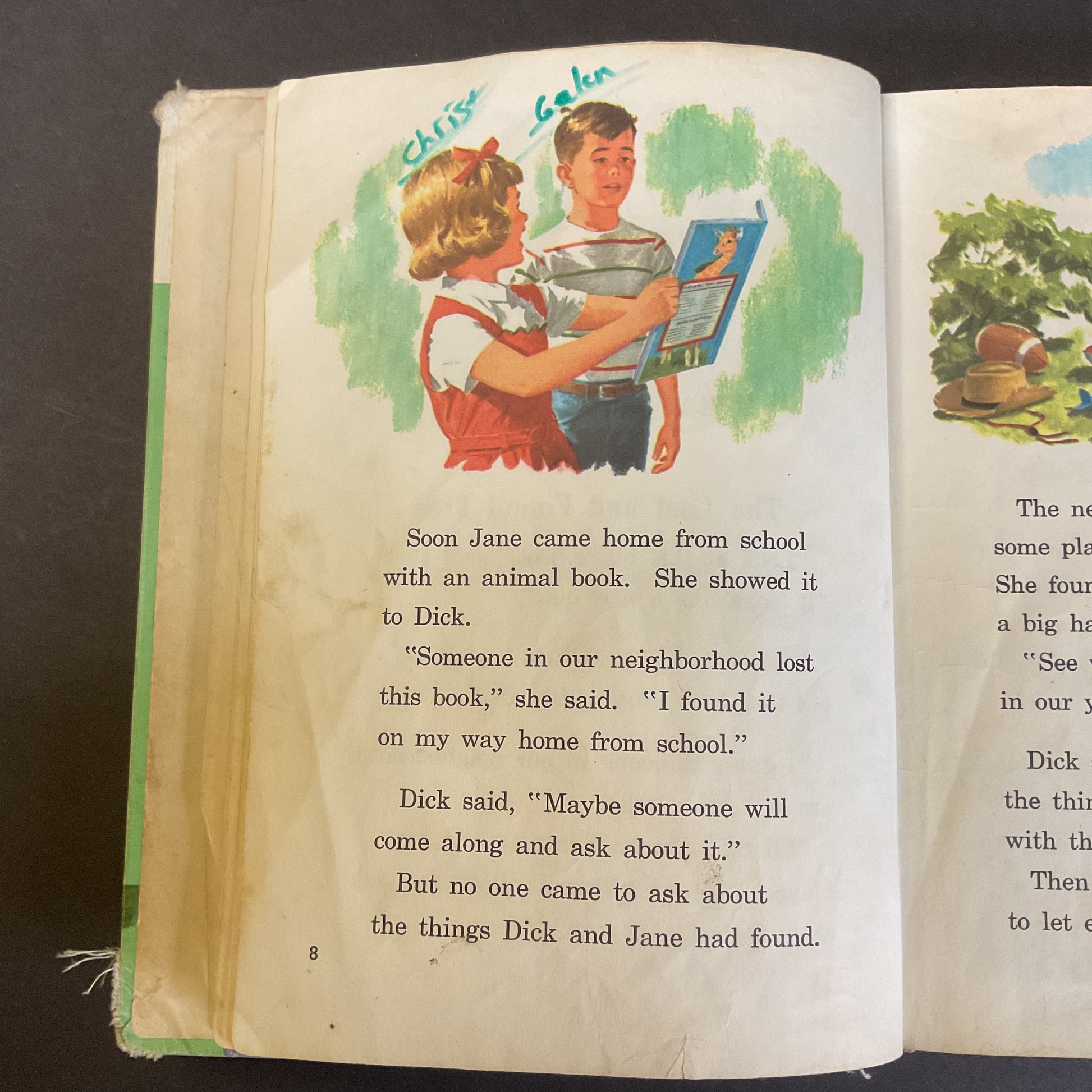 Vintage Friends Old and New 1963 Hardcover Book 2 Part 1 Basic Readers - Avid Vintage