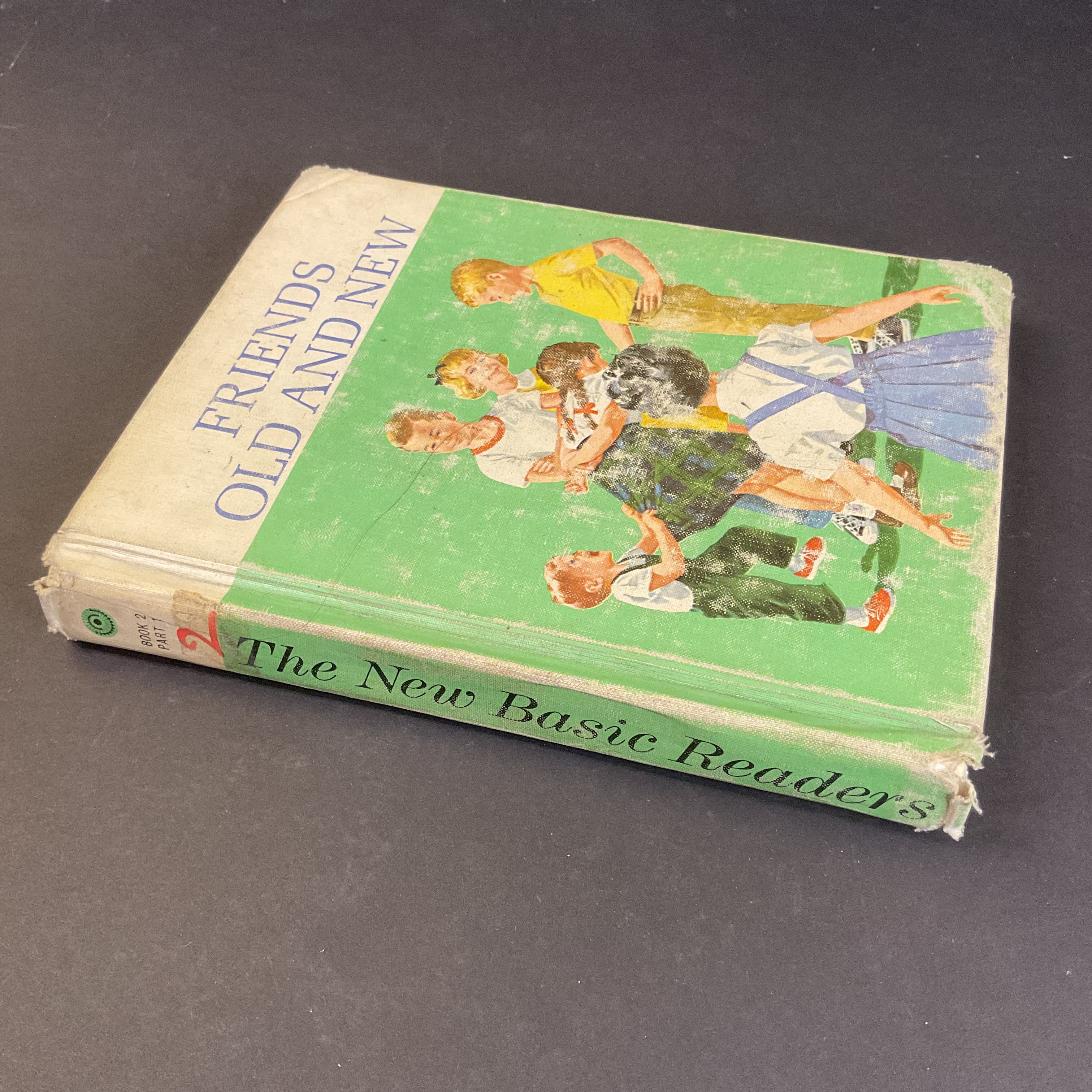 Vintage Friends Old and New 1963 Hardcover Book 2 Part 1 Basic Readers - Avid Vintage