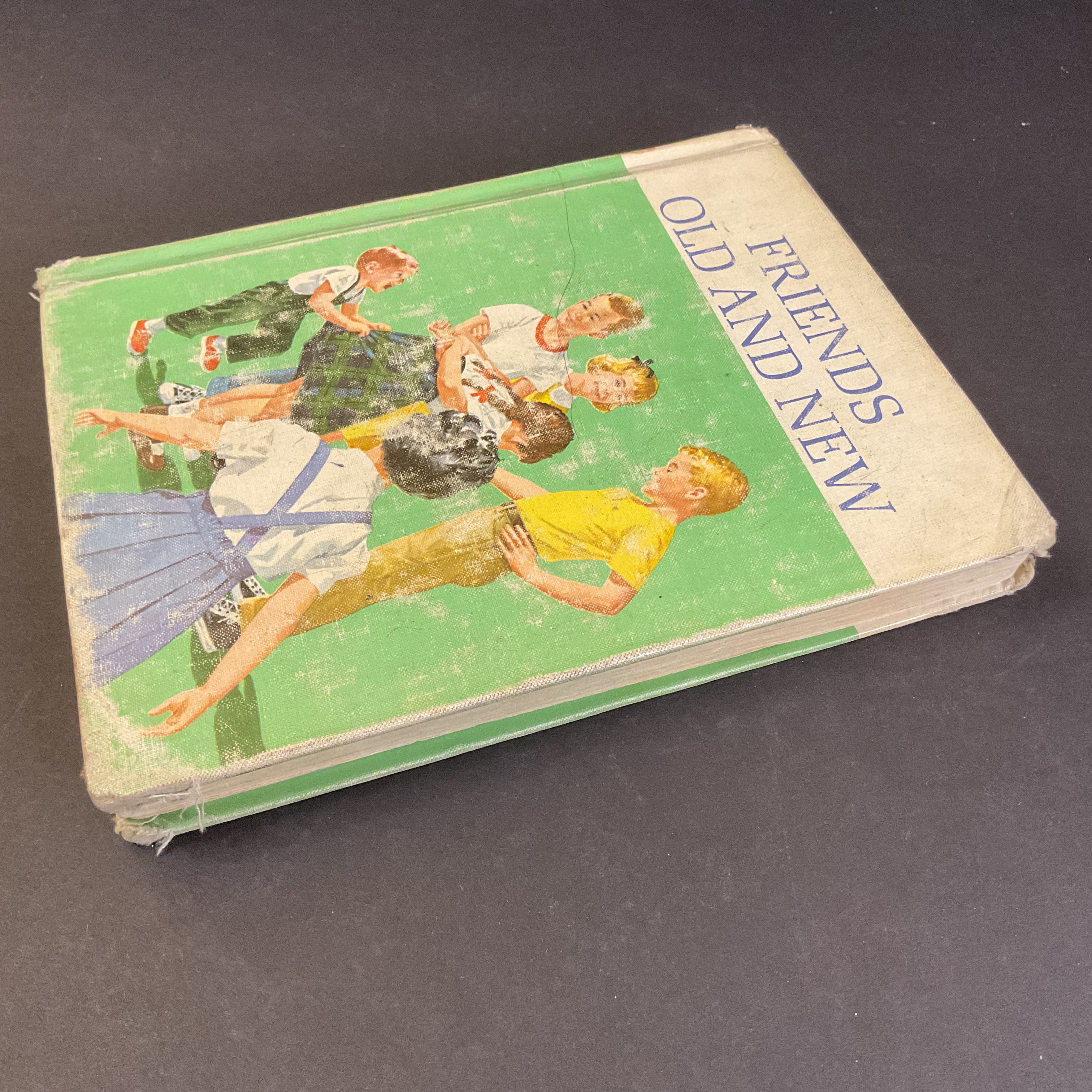 Vintage Friends Old and New 1963 Hardcover Book 2 Part 1 Basic Readers - Avid Vintage