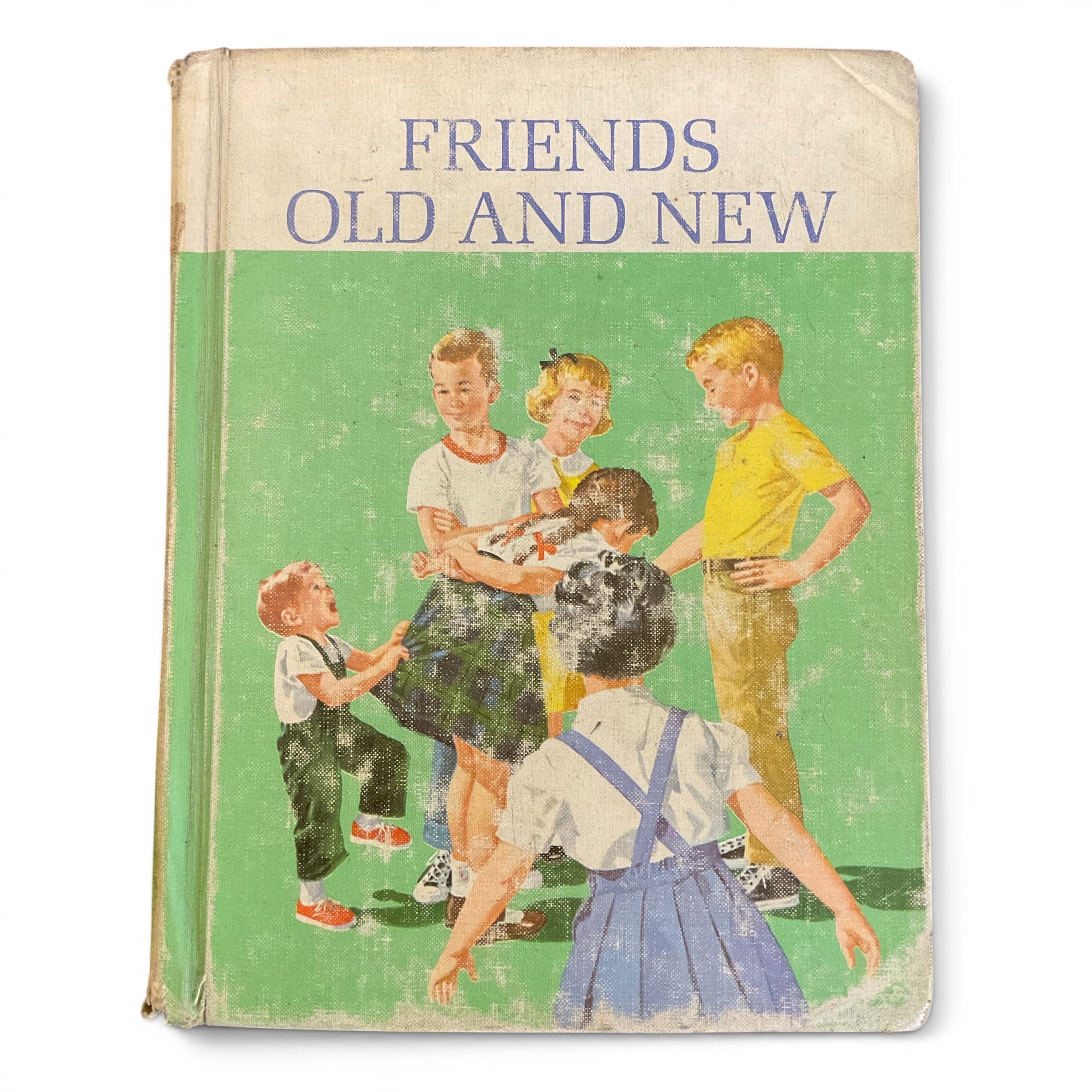 Vintage Friends Old and New 1963 Hardcover Book 2 Part 1 Basic Readers - Avid Vintage