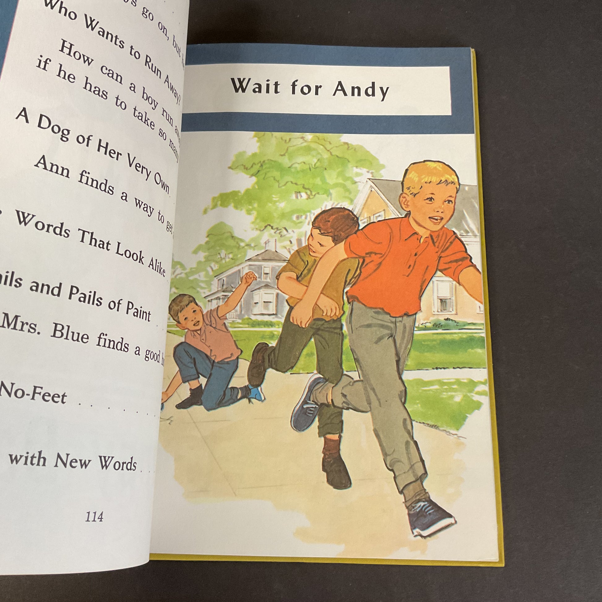 Vintage 1966 Up and Away Reading for Meaning Grade School Book - Avid Vintage